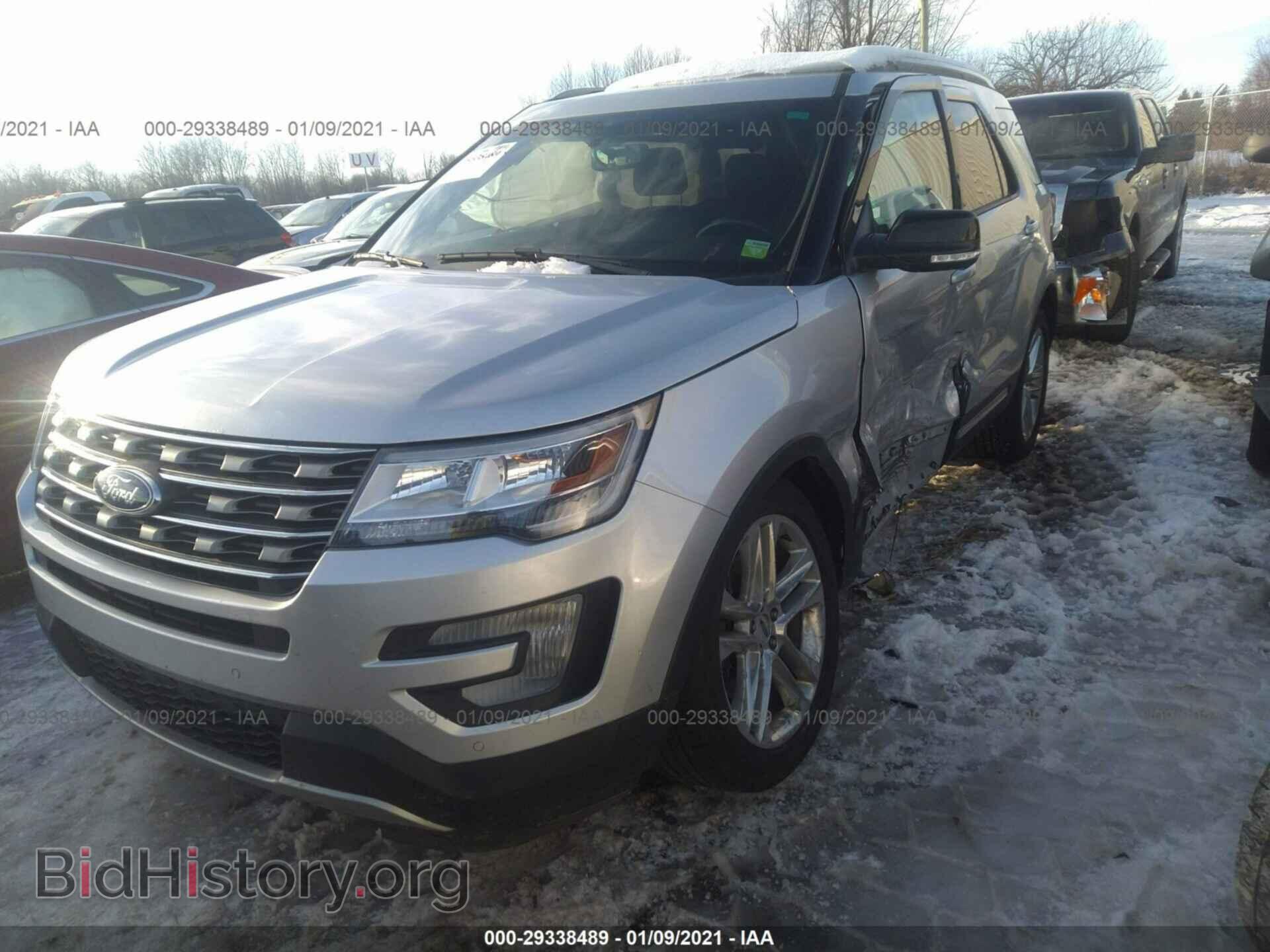 2016 FORD EXPLORER - VIN: 1FM5K8D89GGD12295 - Фото 2