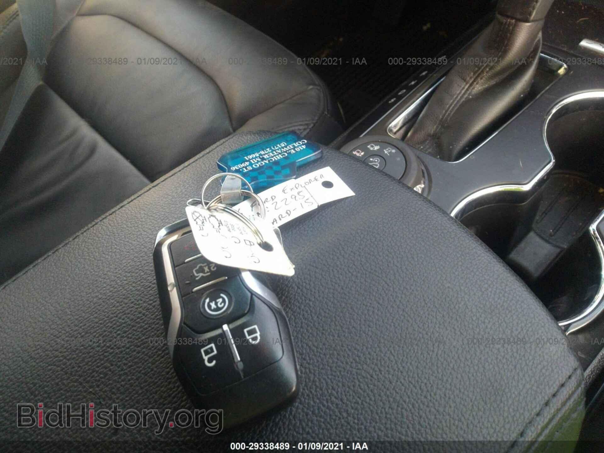 2016 FORD EXPLORER - VIN: 1FM5K8D89GGD12295 - Фото 11