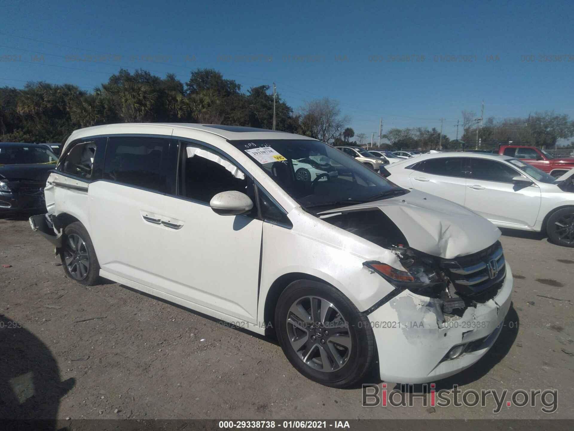 Photo 5FNRL5H95GB105045 - HONDA ODYSSEY 2016