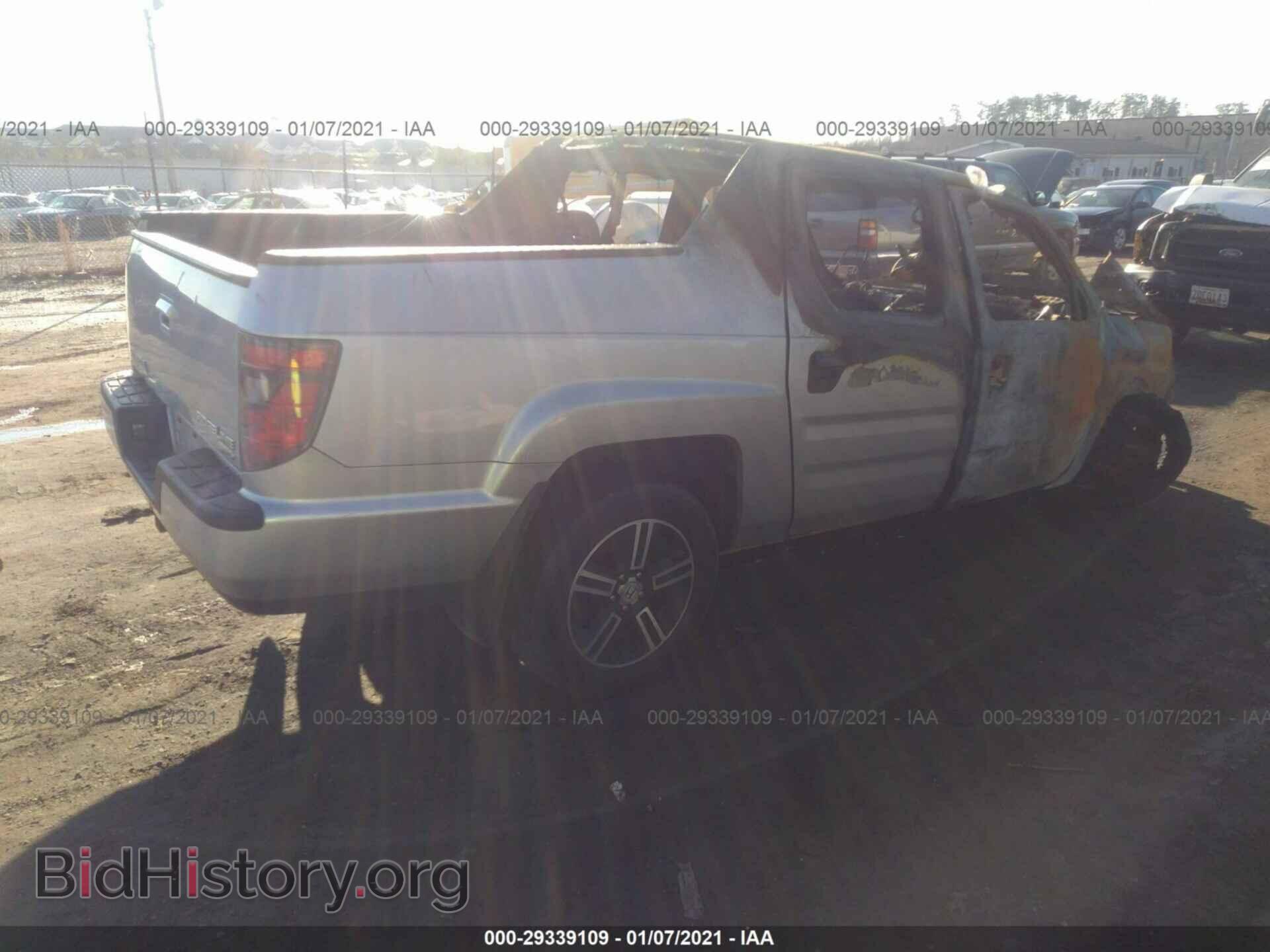 2013 HONDA RIDGELINE - VIN: 5FPYK1F76DB005953 - Фото 4