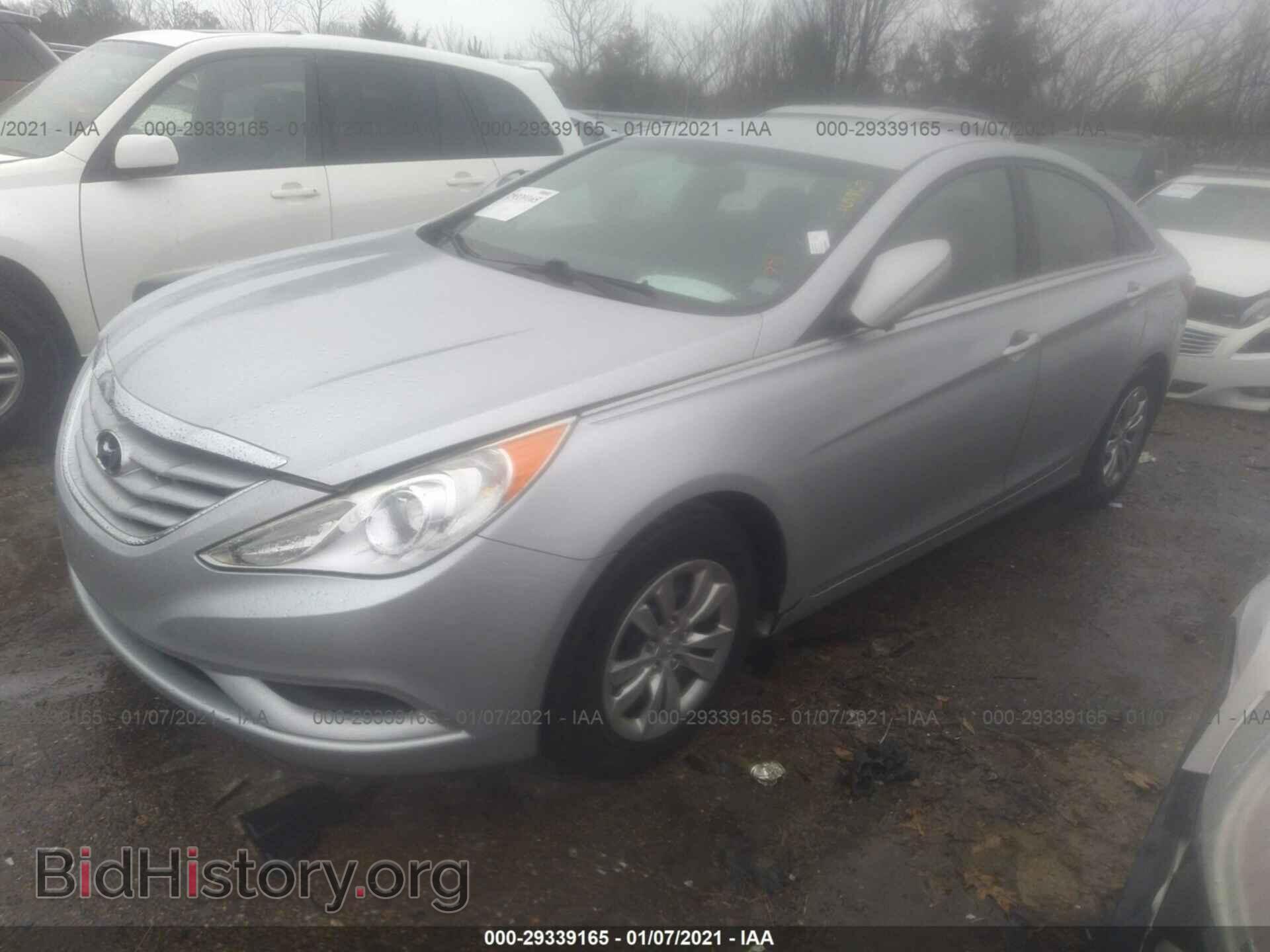 2012 HYUNDAI SONATA - VIN: 5NPEB4AC4CH343224 - Фото 2