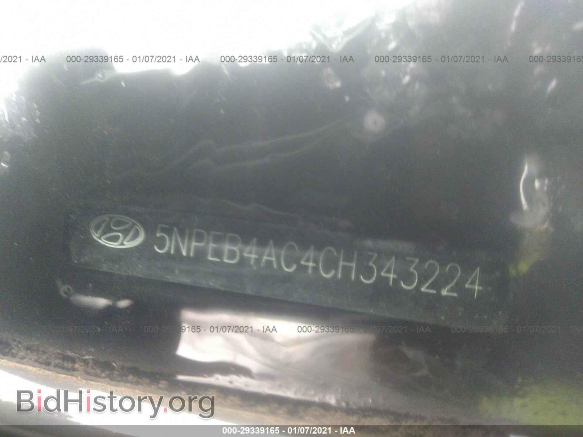 2012 HYUNDAI SONATA - VIN: 5NPEB4AC4CH343224 - Фото 9