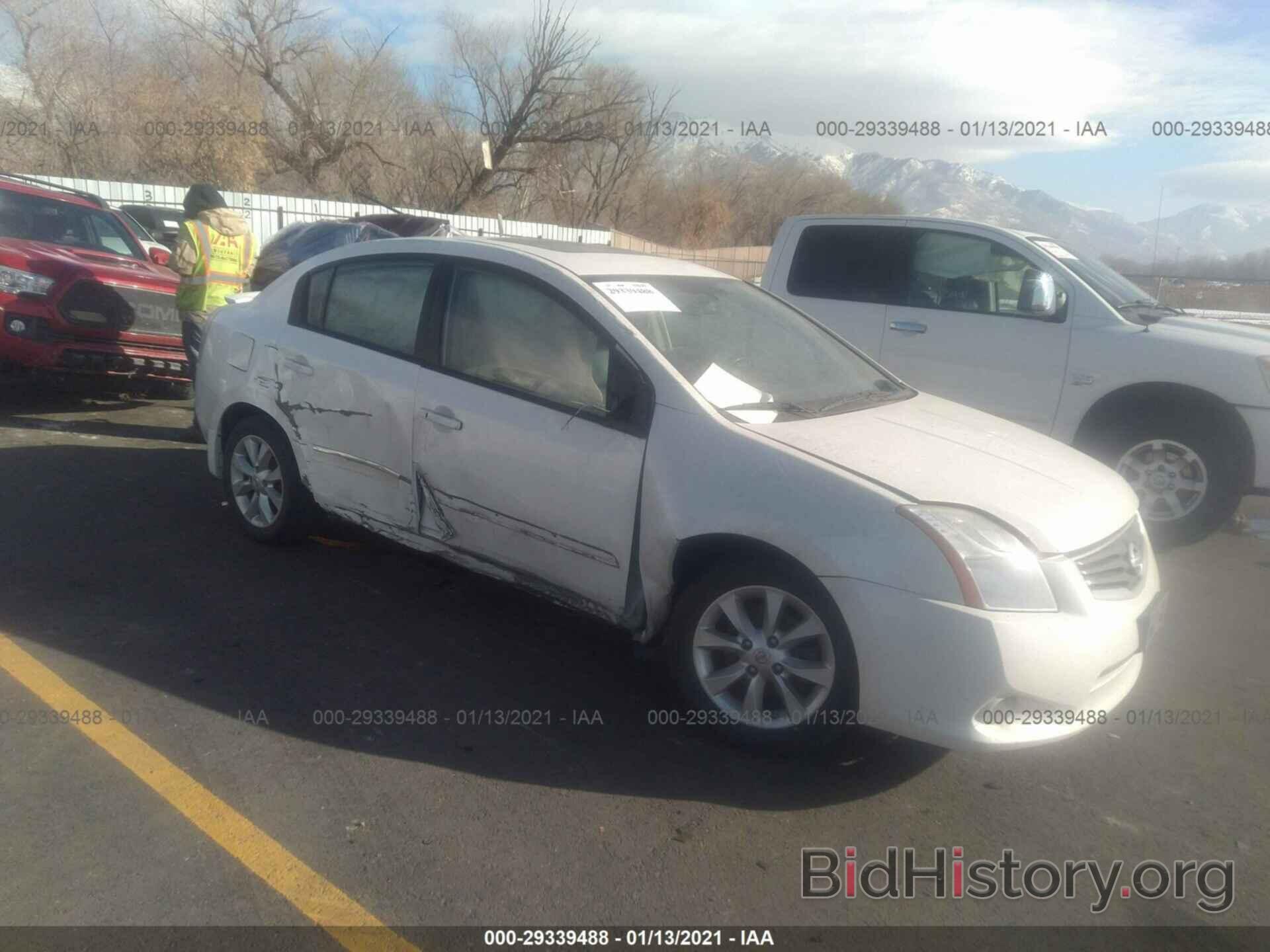 Photo 3N1AB6APXCL725208 - NISSAN SENTRA 2012