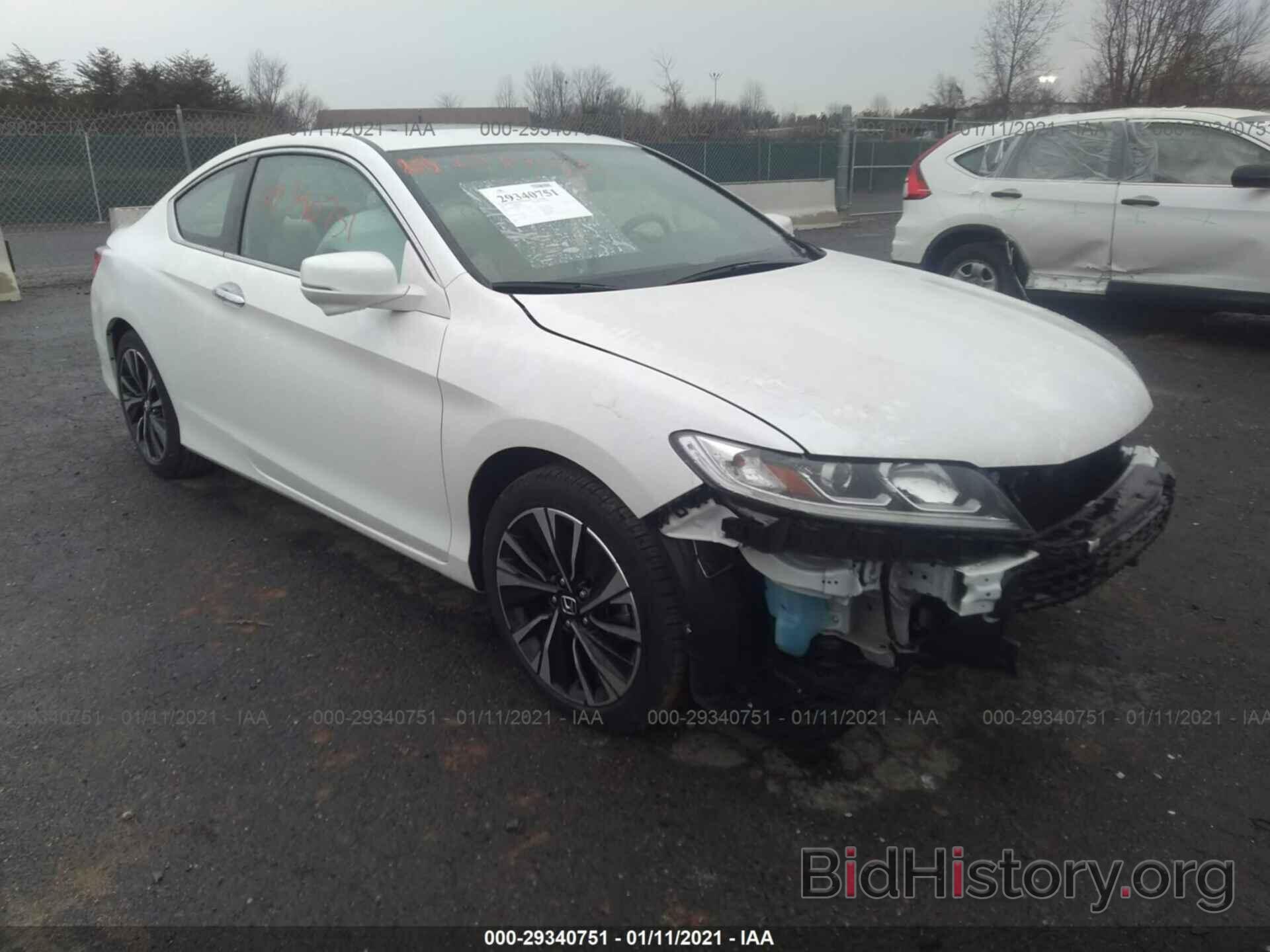 Photo 1HGCT2B87HA004721 - HONDA ACCORD COUPE 2017