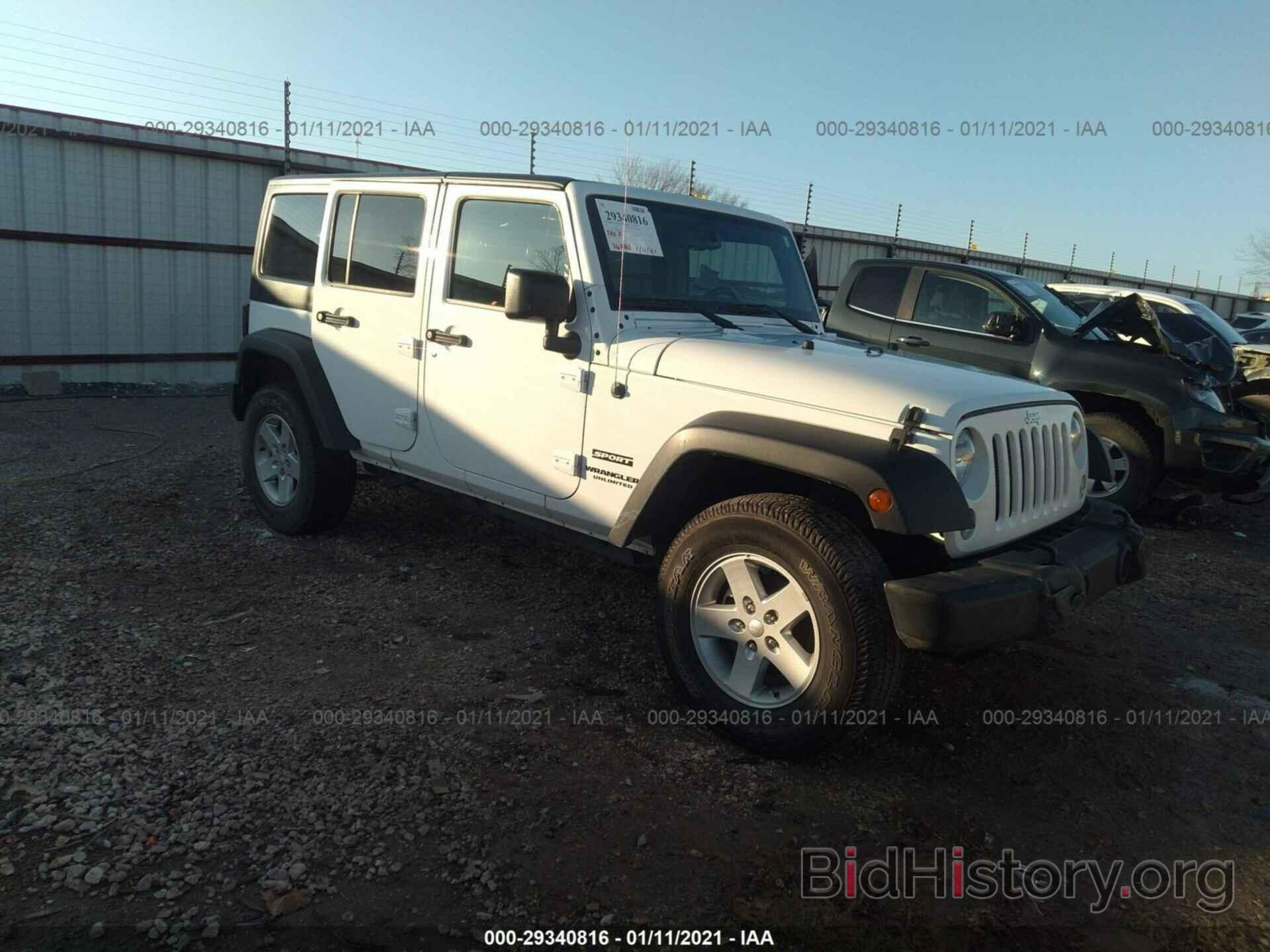 Photo 1C4BJWDG6HL663440 - JEEP WRANGLER UNLIMITED 2017