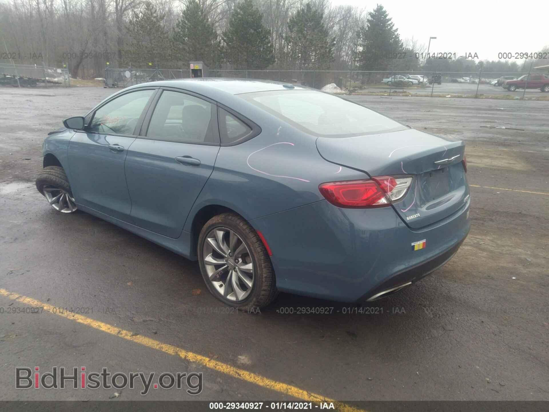 2015 CHRYSLER 200 - VIN: 1C3CCCBB7FN609204 - Фото 3
