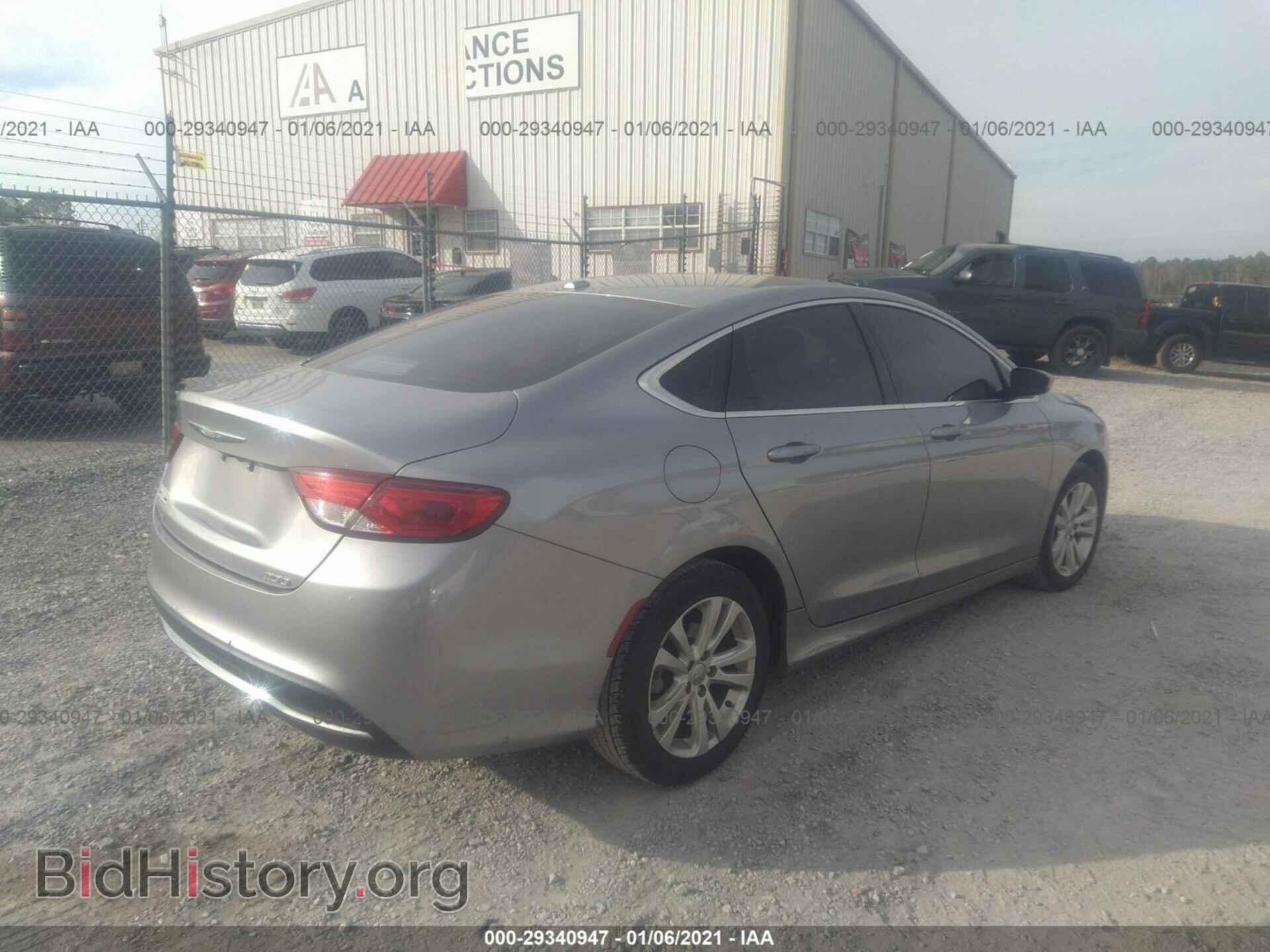 2016 CHRYSLER 200 - VIN: 1C3CCCAB7GN126413 - Фото 4