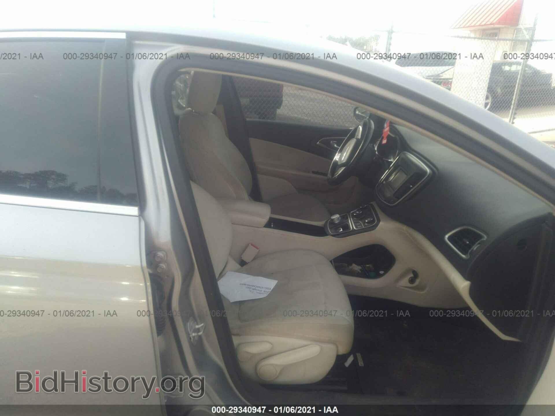 2016 CHRYSLER 200 - VIN: 1C3CCCAB7GN126413 - Фото 5