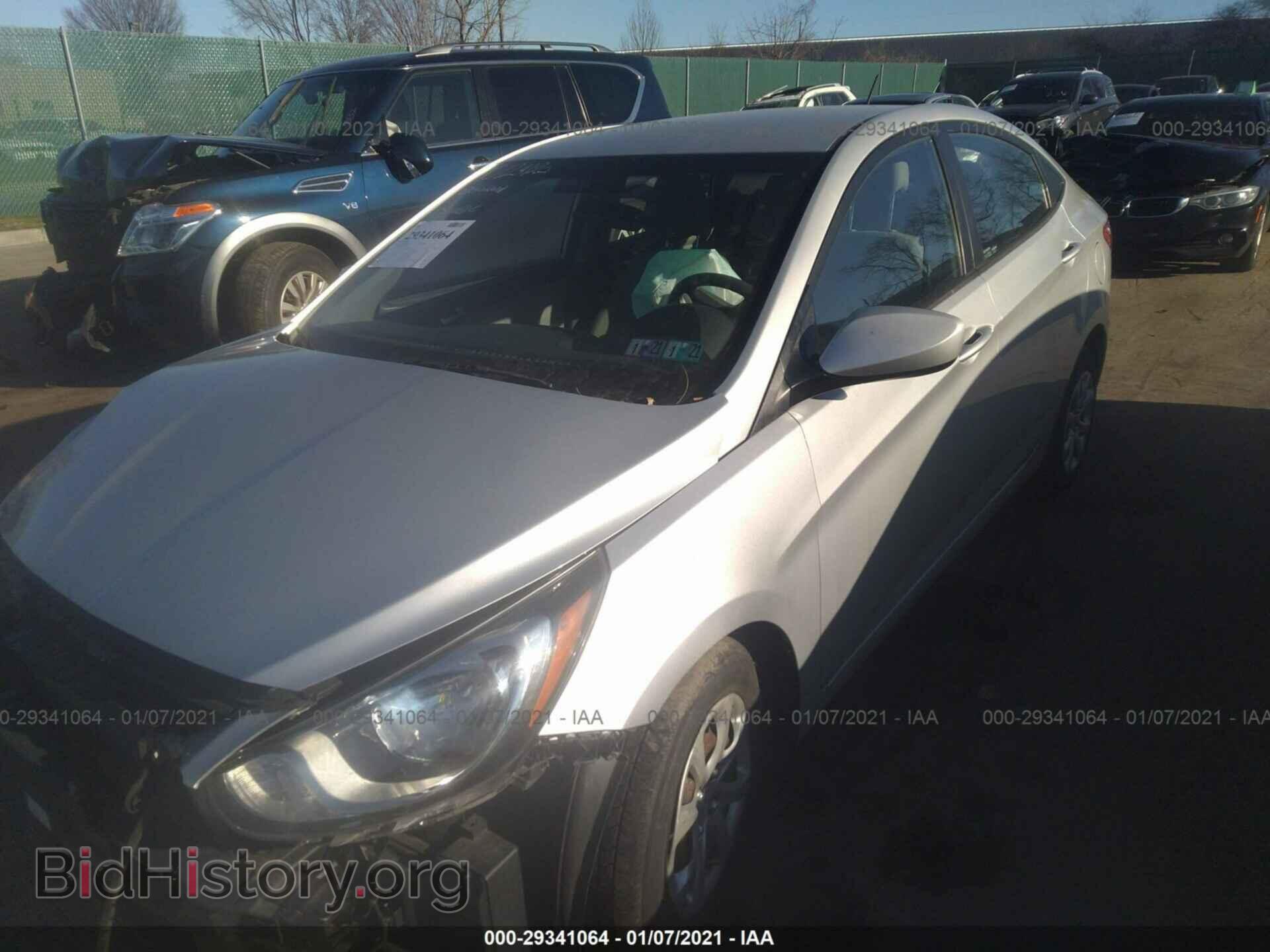 2014 HYUNDAI ACCENT - VIN: KMHCT4AE8EU726514 - Фото 2