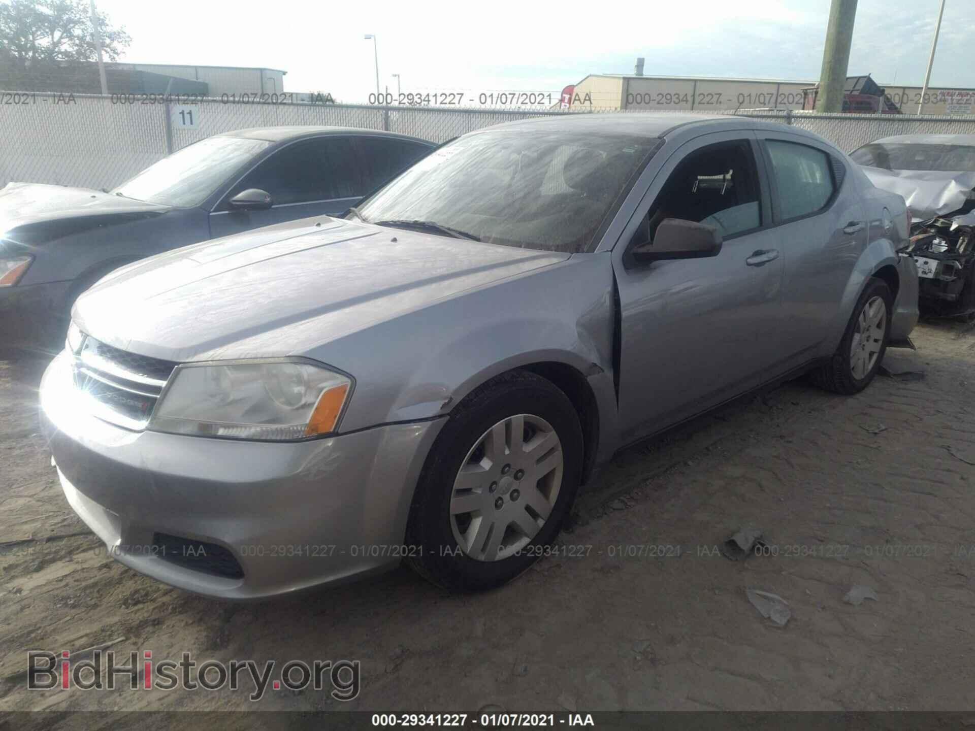 2014 DODGE AVENGER - VIN: 1C3CDZAB5EN144552 - Фото 2