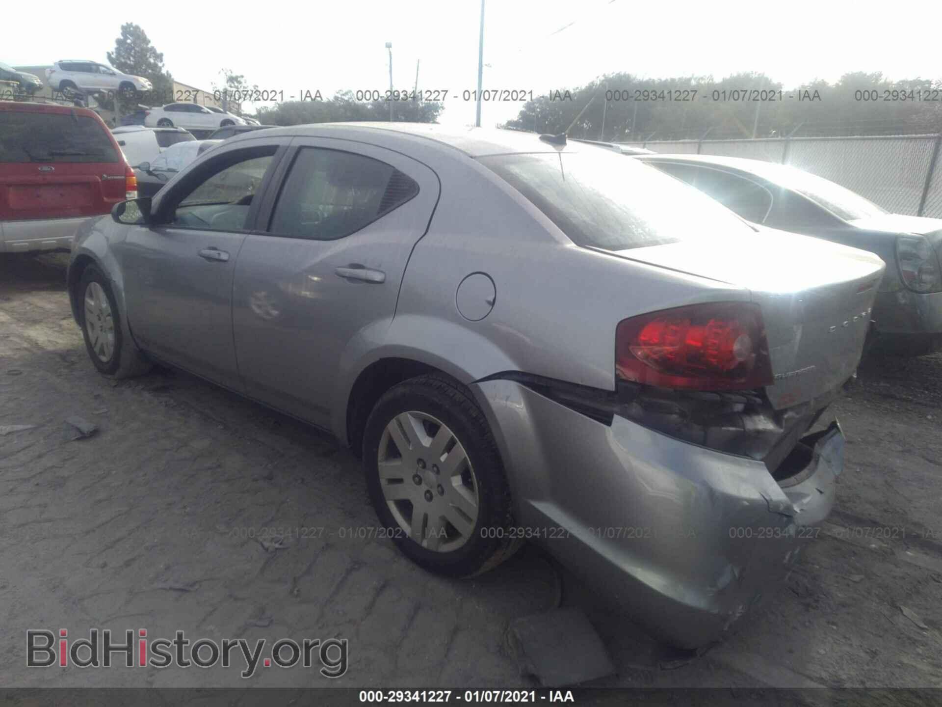 2014 DODGE AVENGER - VIN: 1C3CDZAB5EN144552 - Фото 3