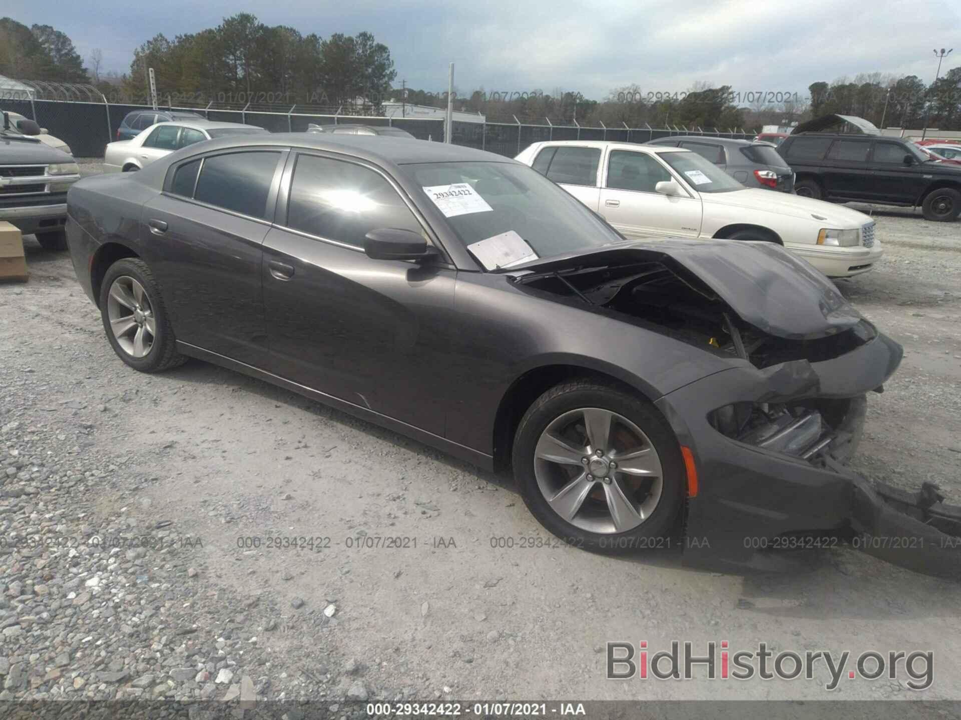 Photo 2C3CDXHG2FH844836 - DODGE CHARGER 2015