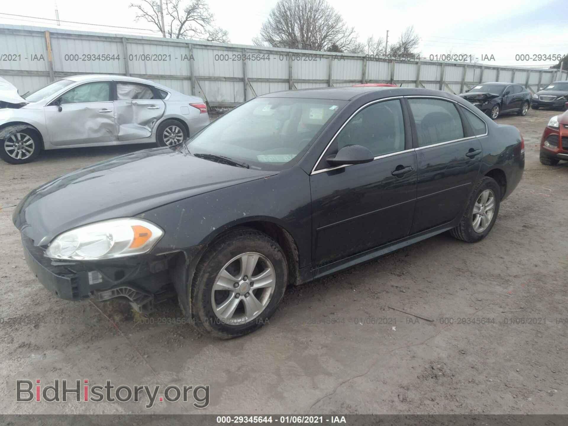 2013 CHEVROLET IMPALA - VIN: 2G1WF5E33D1170820 - Фото 2
