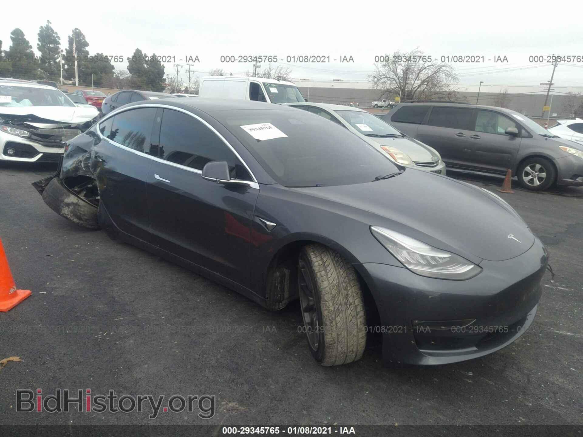 Photo 5YJ3E1EA8KF312142 - TESLA MODEL 3 2019