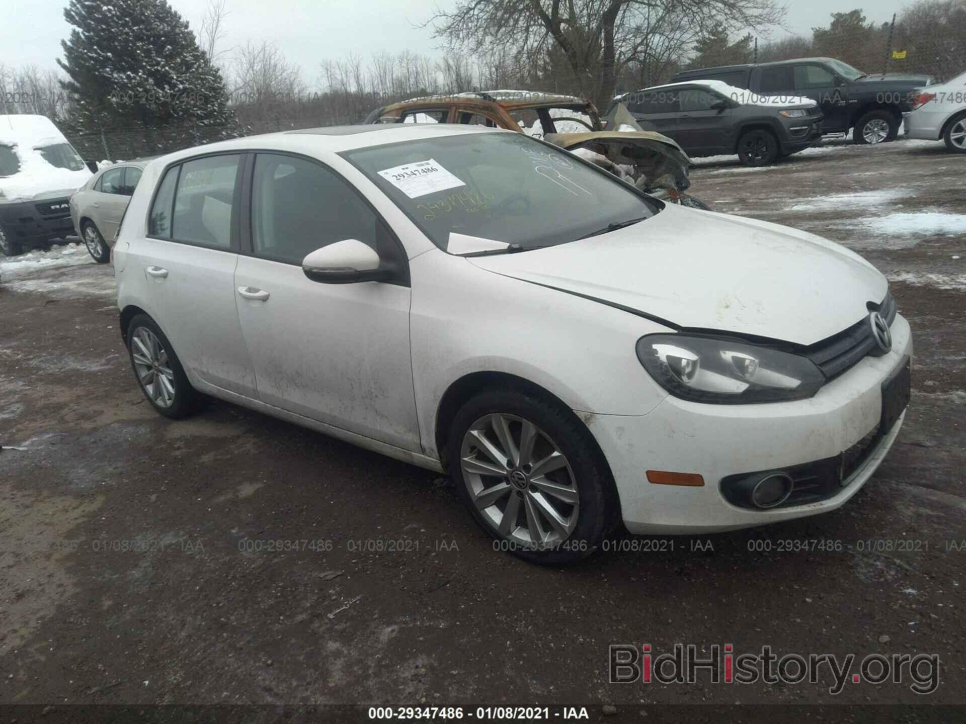 Photo WVWNM7AJ1CW217083 - VOLKSWAGEN GOLF 2012