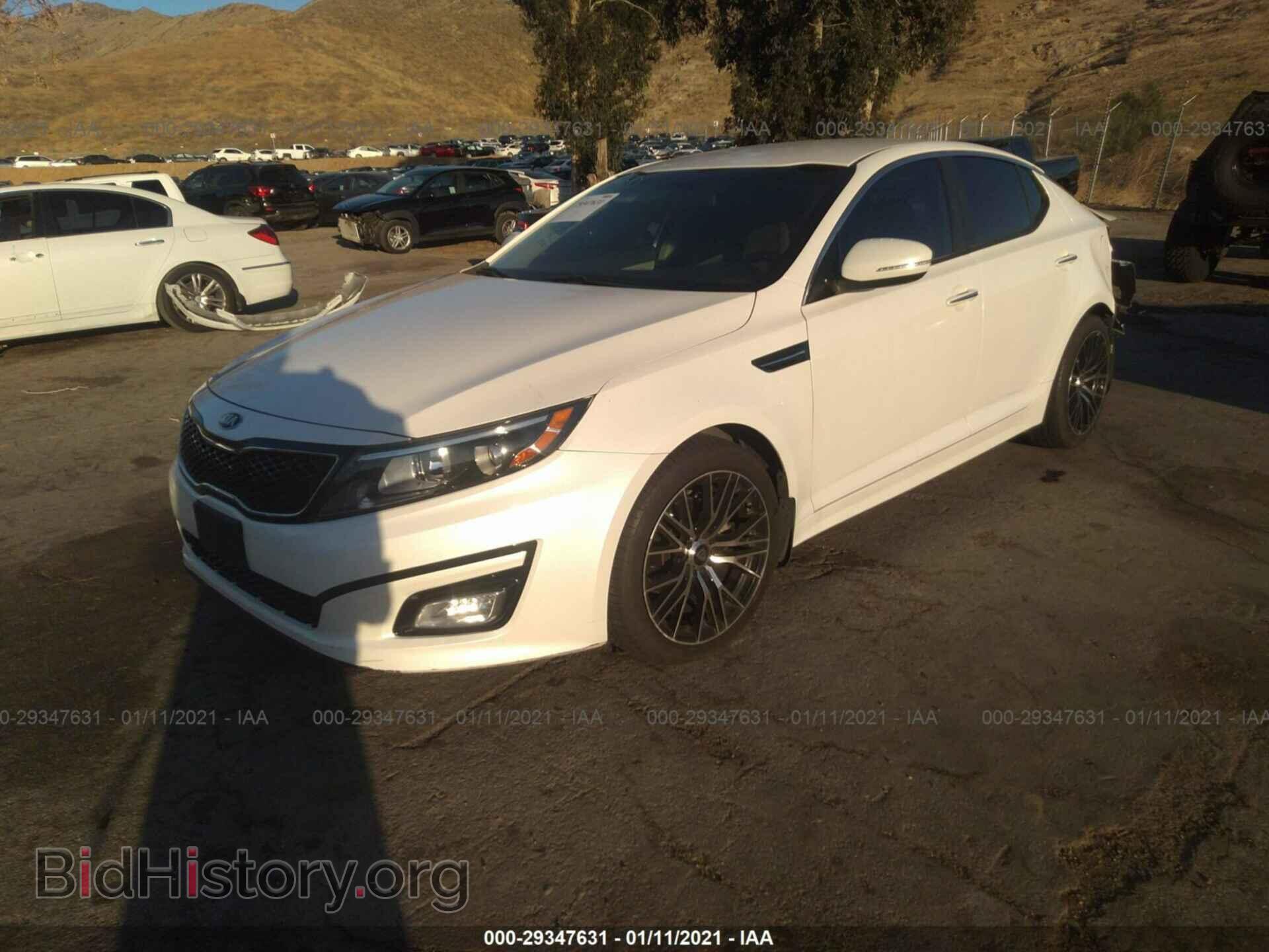 2015 KIA OPTIMA - VIN: KNAGM4A70F5658710 - Photo 2