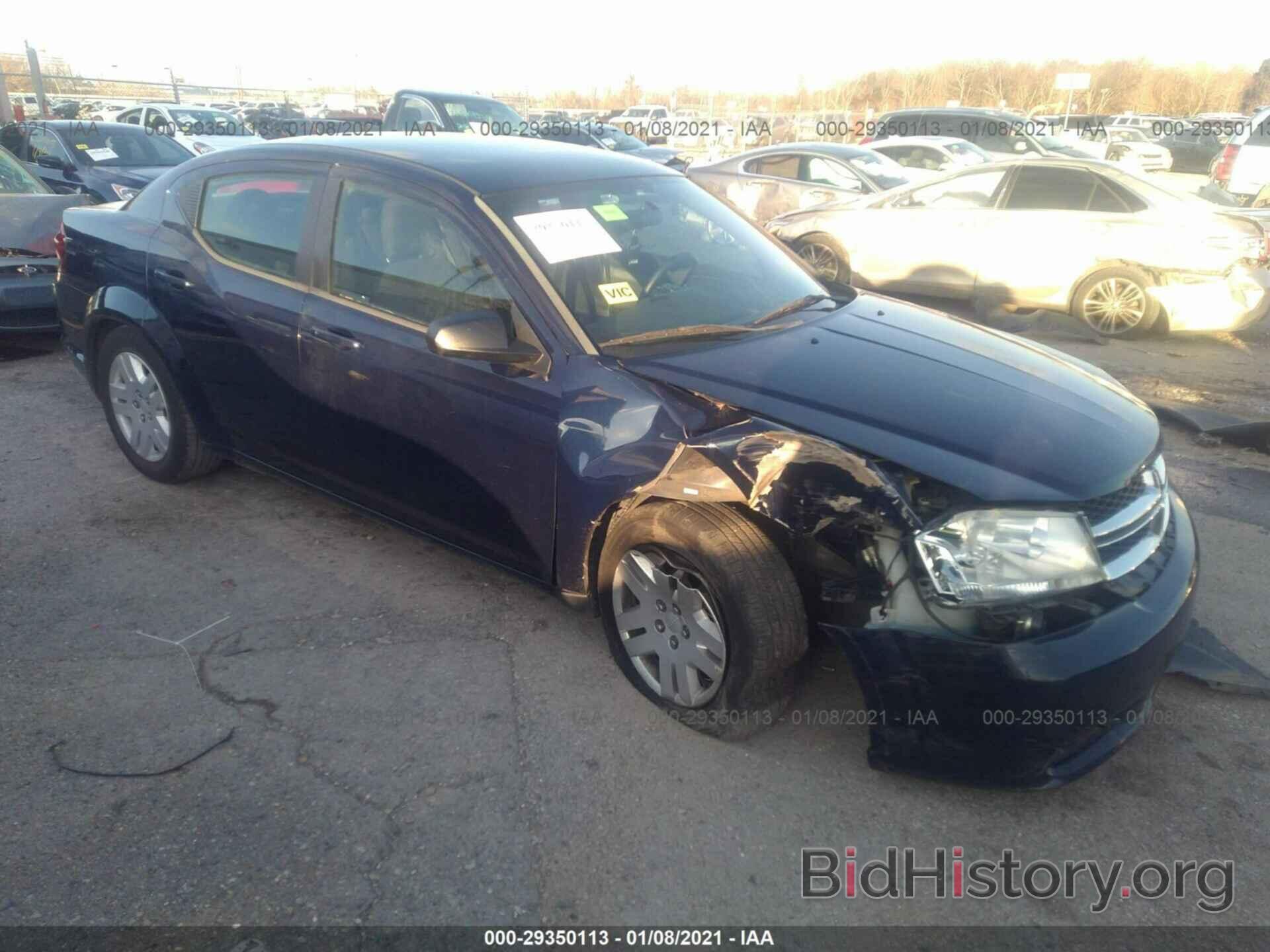 Photo 1C3CDZAB4EN110280 - DODGE AVENGER 2014