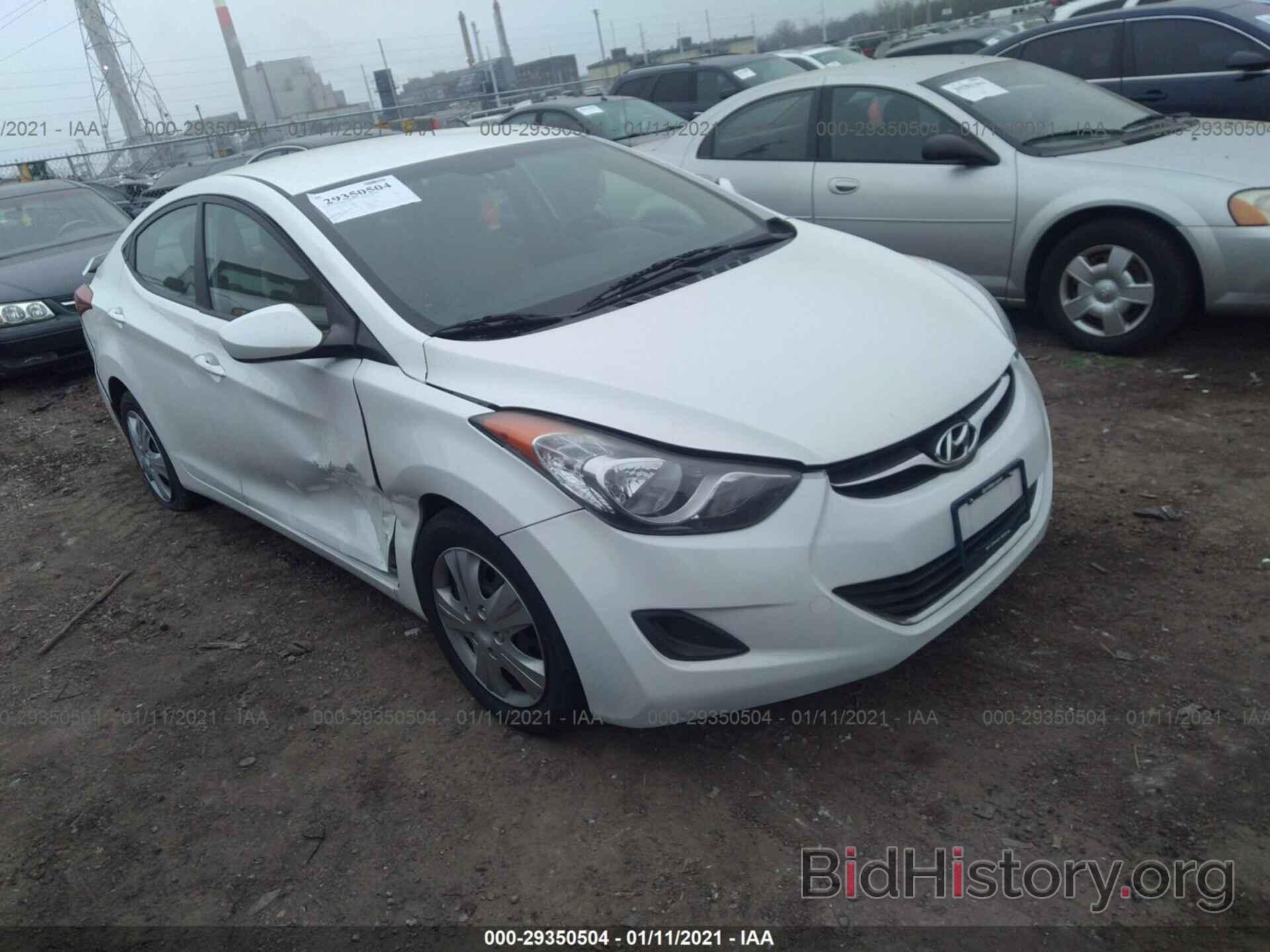 Фотография 5NPDH4AE1CH125818 - HYUNDAI ELANTRA 2012