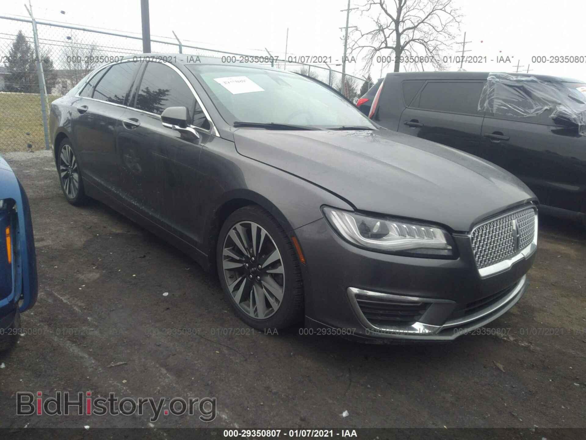Фотография 3LN6L5E99HR615286 - LINCOLN MKZ 2017