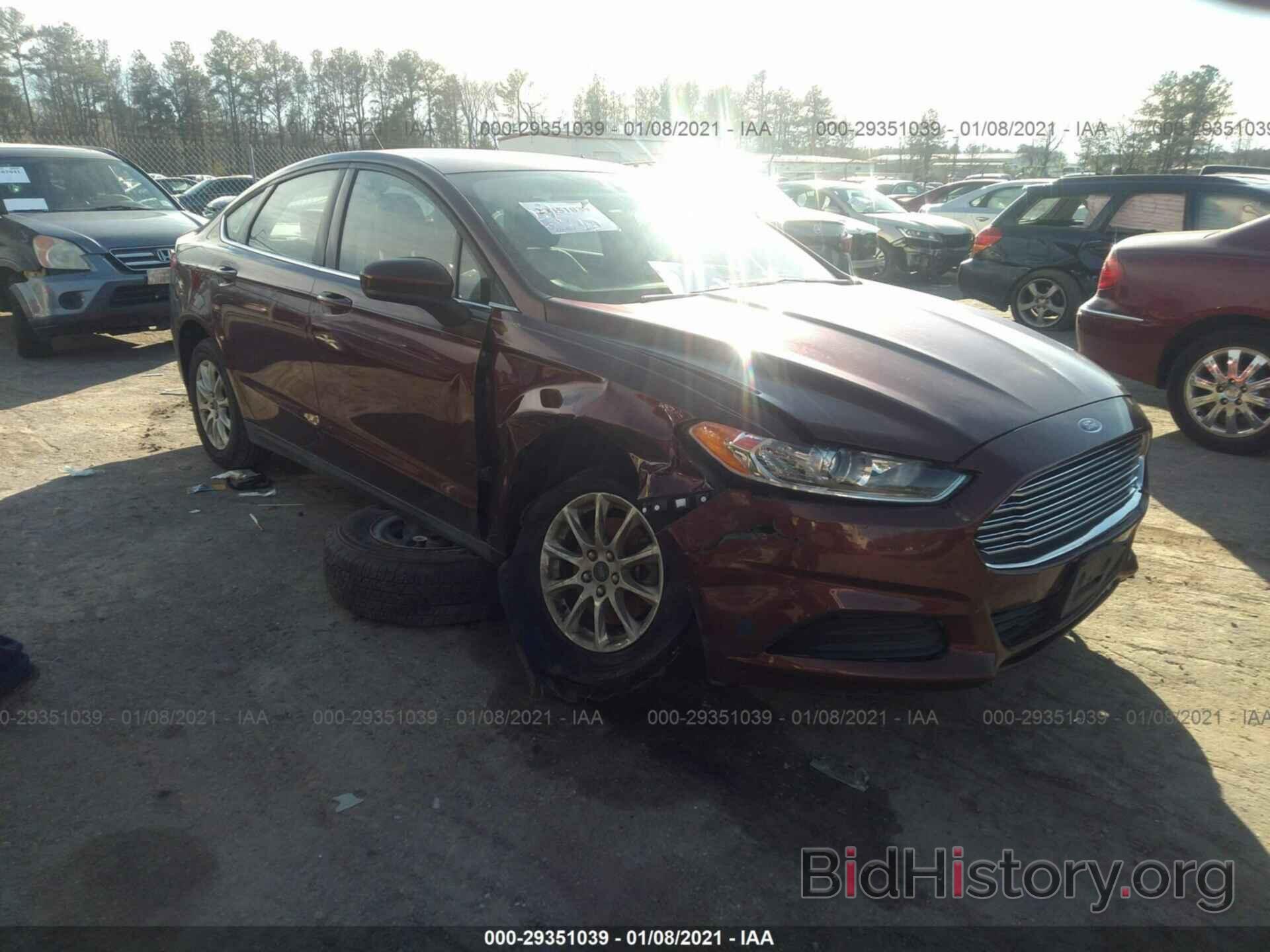 Фотография 3FA6P0G70GR170688 - FORD FUSION 2016