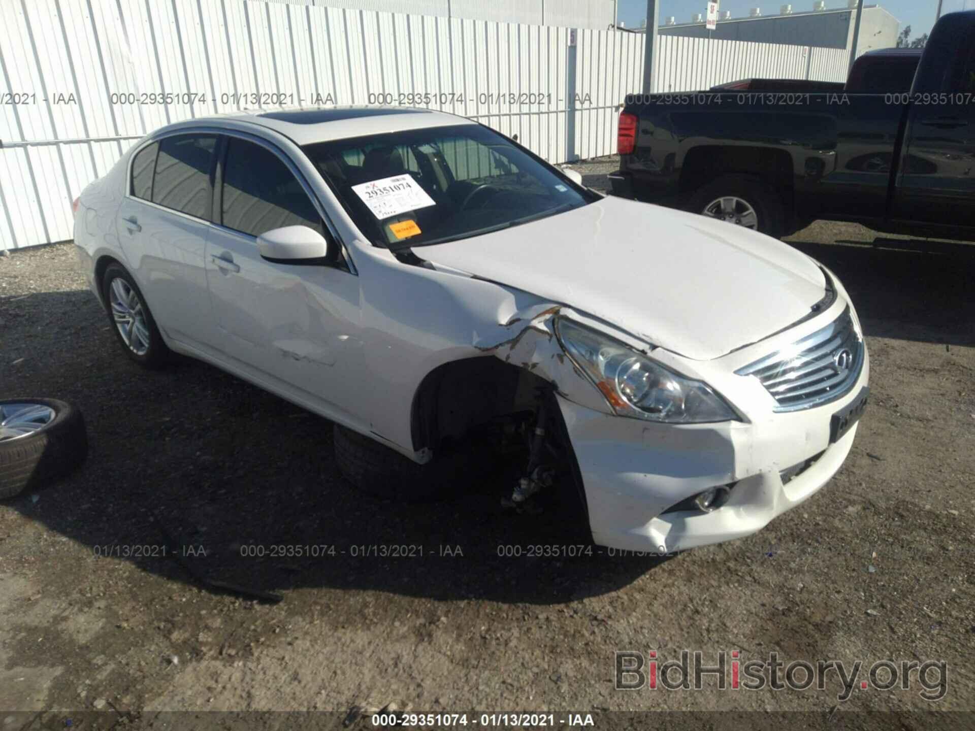 Photo JN1CV6AP0DM724866 - INFINITI G37 SEDAN 2013