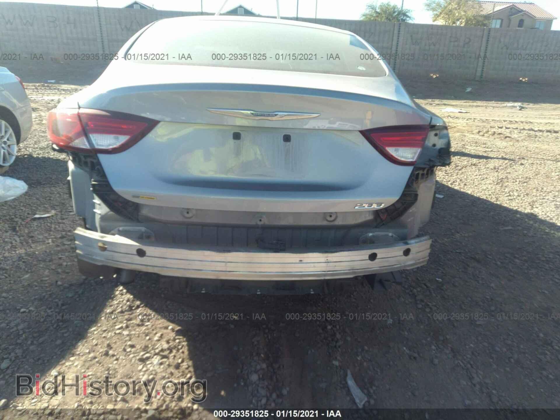 2015 CHRYSLER 200 - VIN: 1C3CCCAB4FN734078 - Фото 6