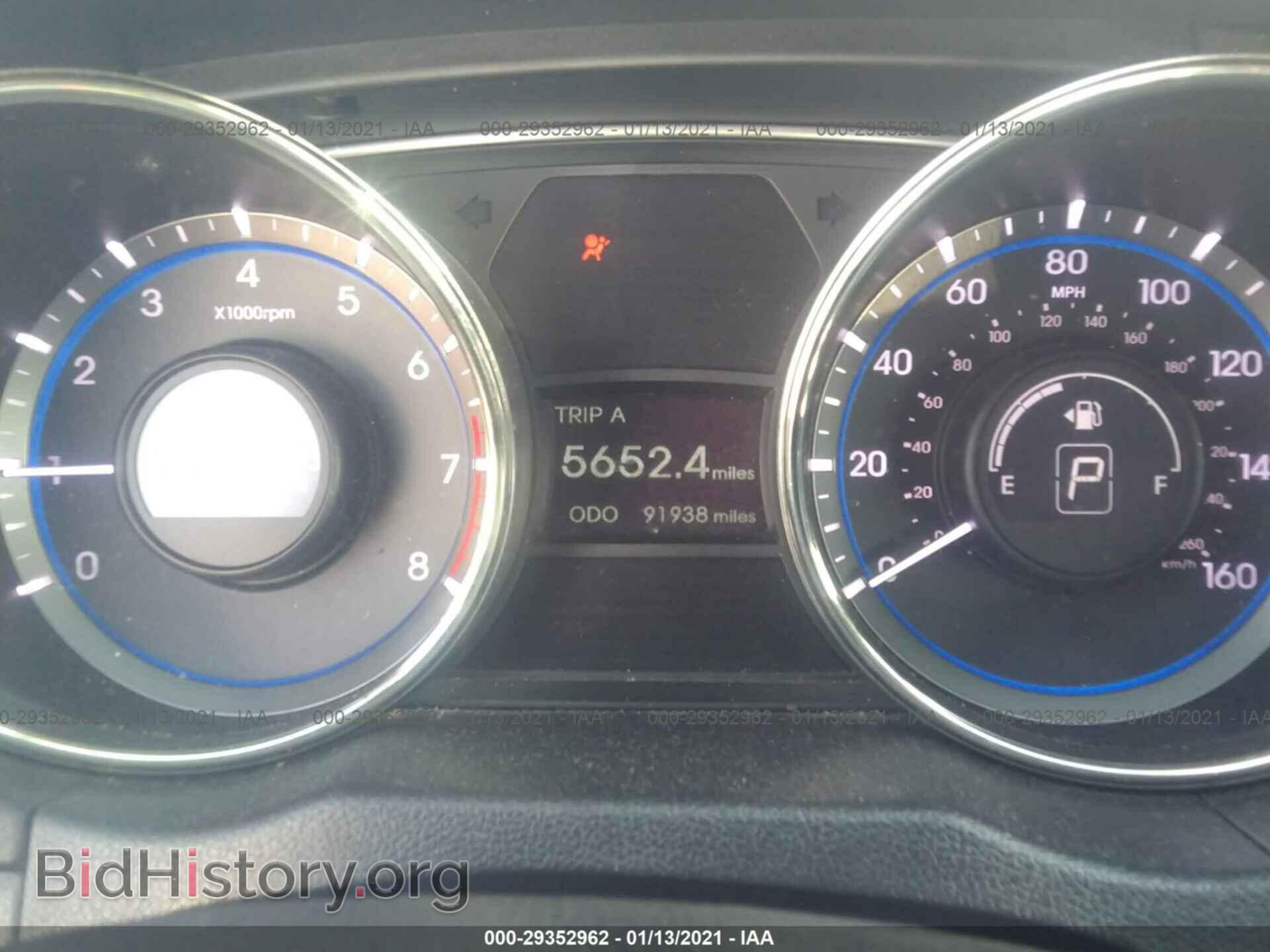 2012 HYUNDAI SONATA - VIN: 5NPEC4AB5CH346038 - Фото 7