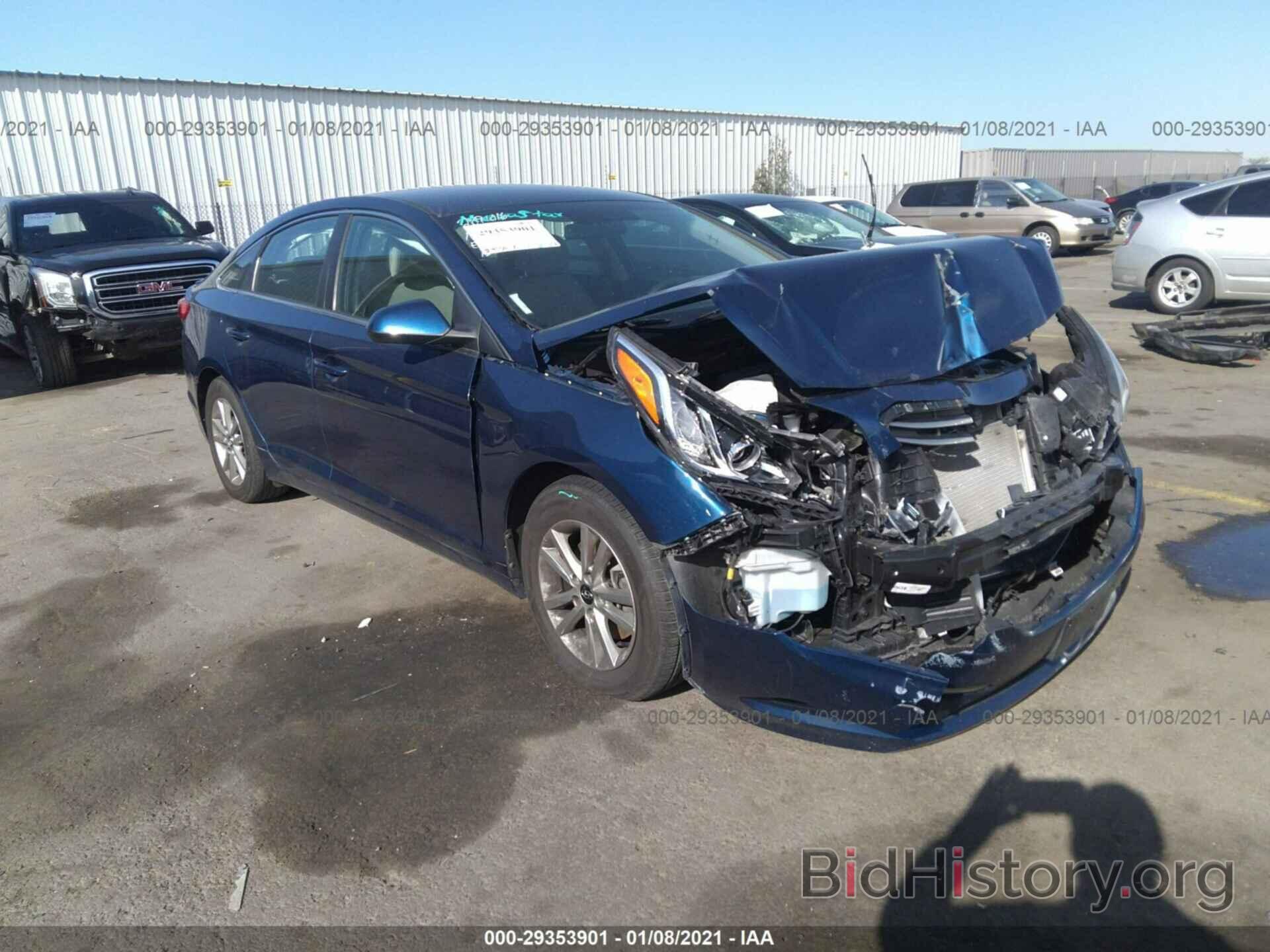 Photo 5NPE24AF0HH464320 - HYUNDAI SONATA 2017