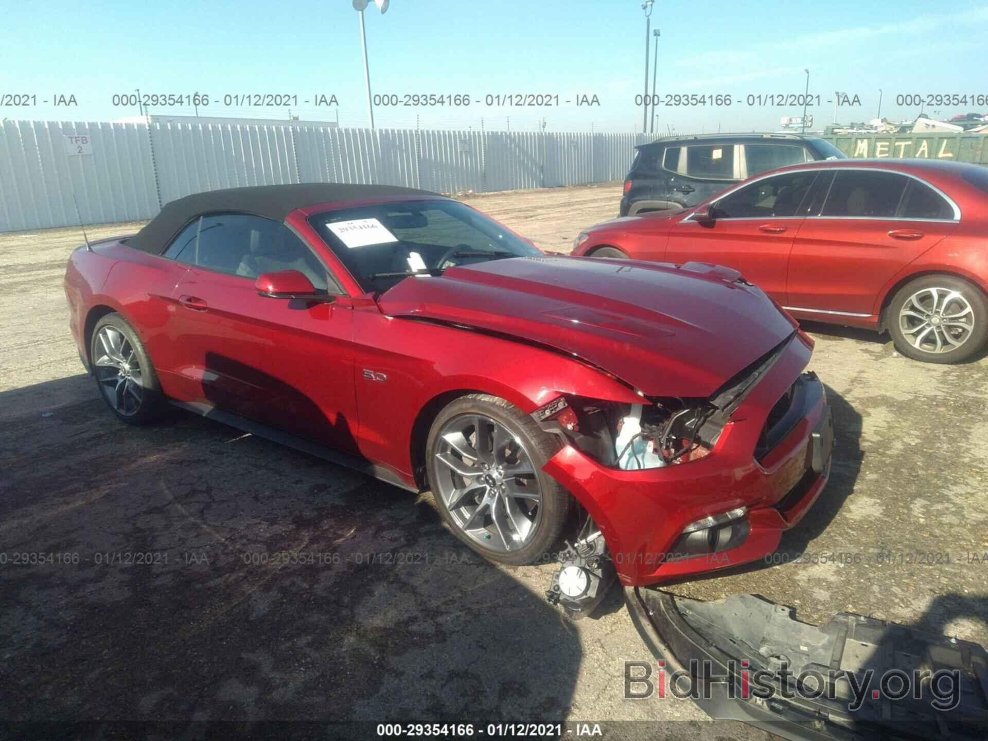 Photo 1FATP8FF5G5237363 - FORD MUSTANG 2016