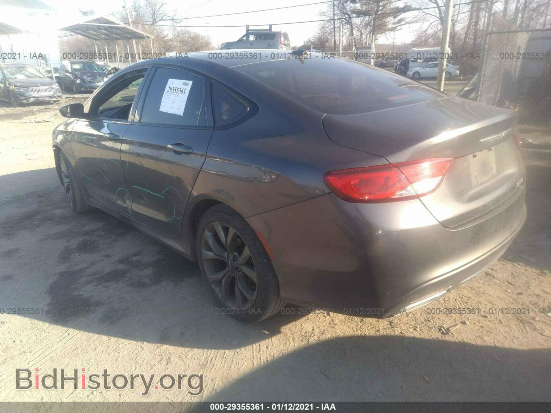 2015 CHRYSLER 200 - VIN: 1C3CCCBG5FN528326 - Фото 3