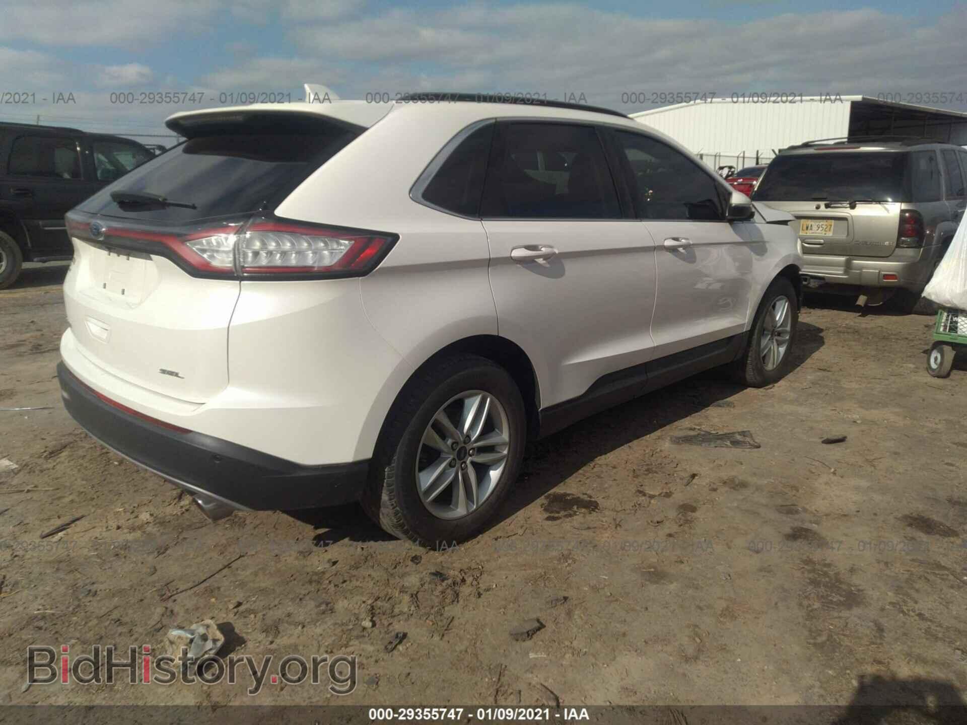 2016 FORD EDGE - VIN: 2FMPK3J85GBC04392 - Фото 3