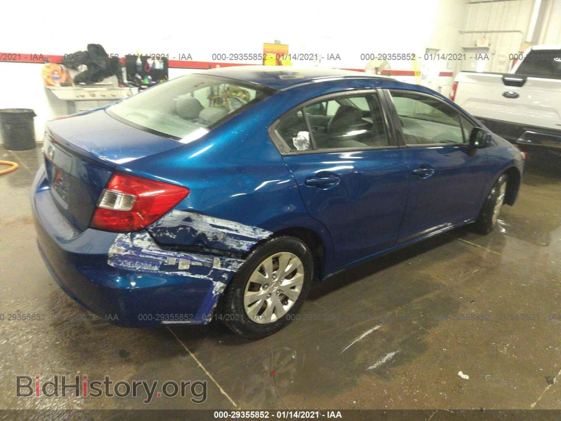 2012 HONDA CIVIC SDN - VIN: 2HGFB2F59CH538541 - Фото 4