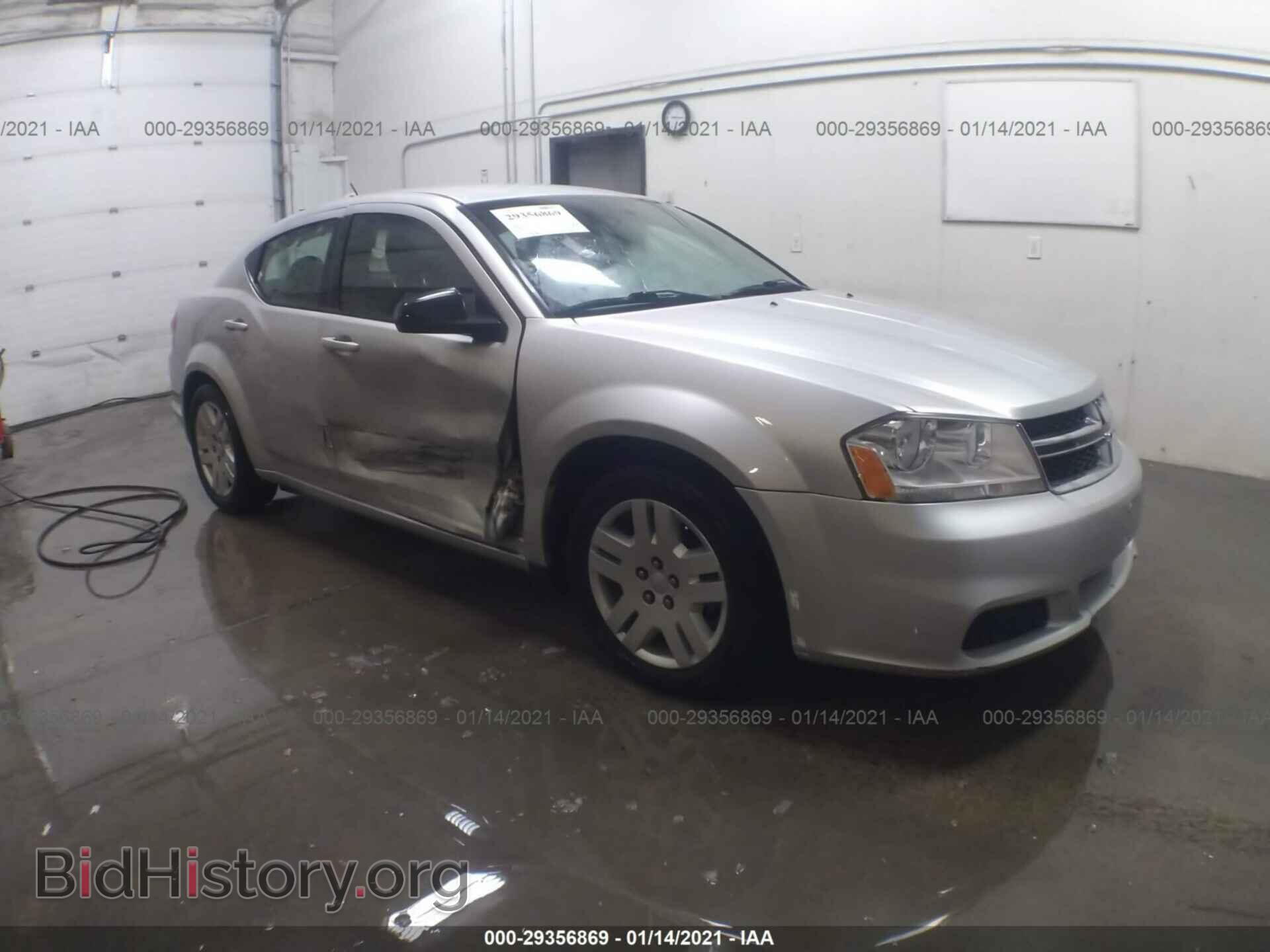 Фотография 1B3BD4FB7BN610188 - DODGE AVENGER 2011