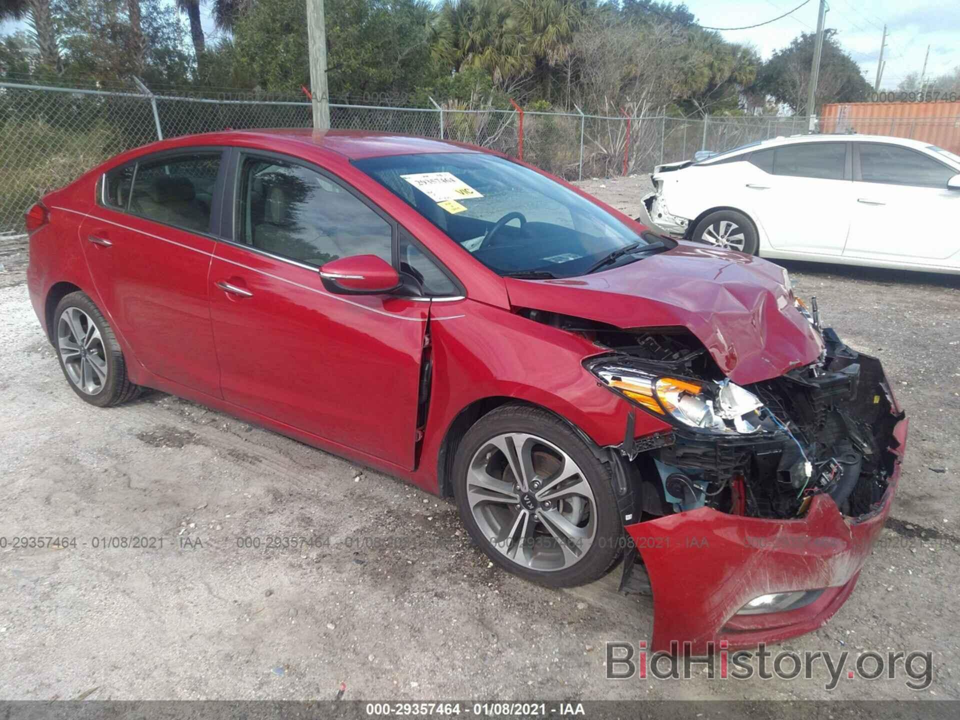 Photo KNAFX4A81G5526777 - KIA FORTE 2016