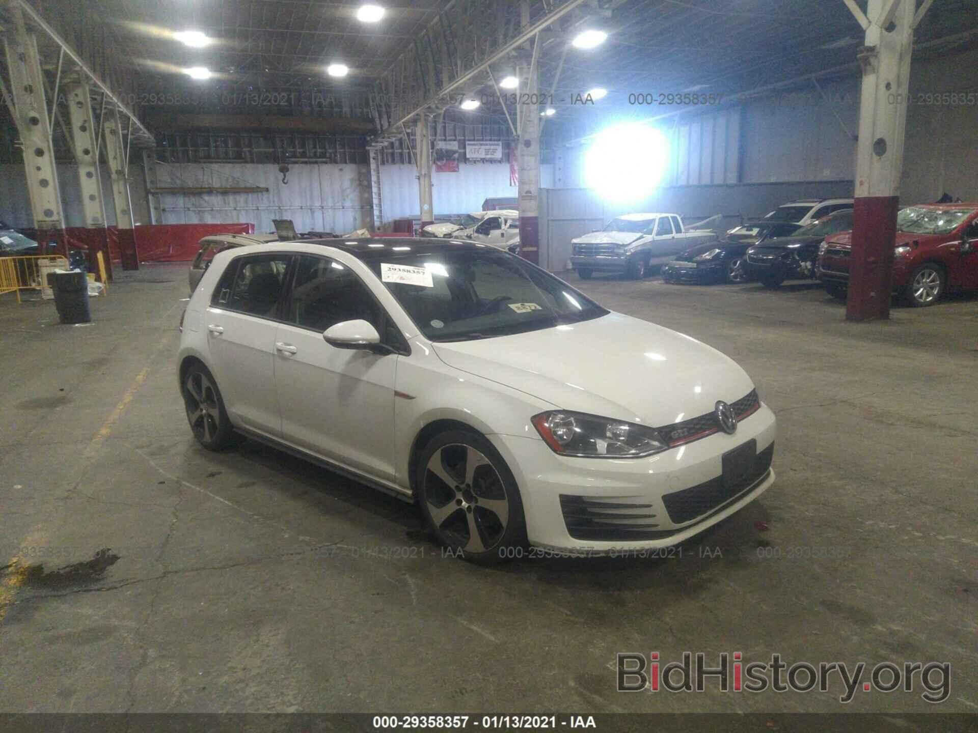 Photo 3VW5T7AU1FM000437 - VOLKSWAGEN GOLF GTI 2015