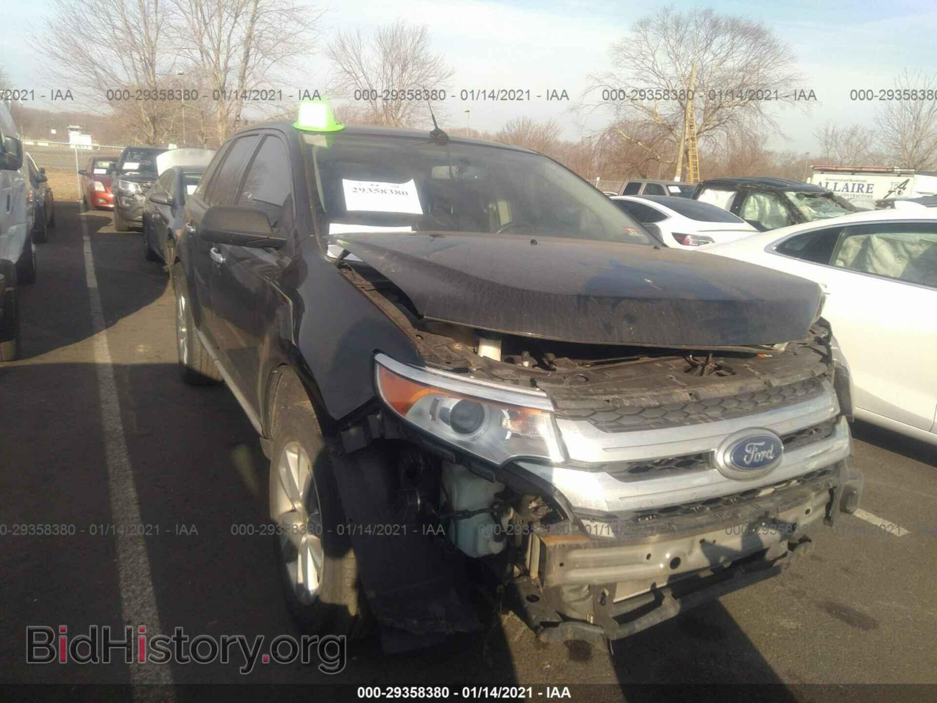 Фотография 2FMDK3JC6BBB05595 - FORD EDGE 2011