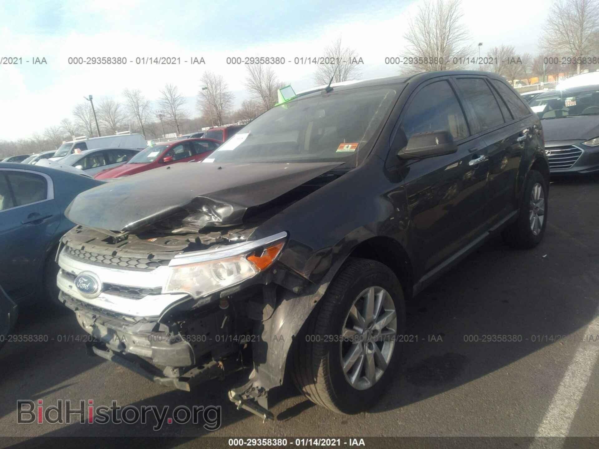 2011 FORD EDGE - VIN: 2FMDK3JC6BBB05595 - Фото 2