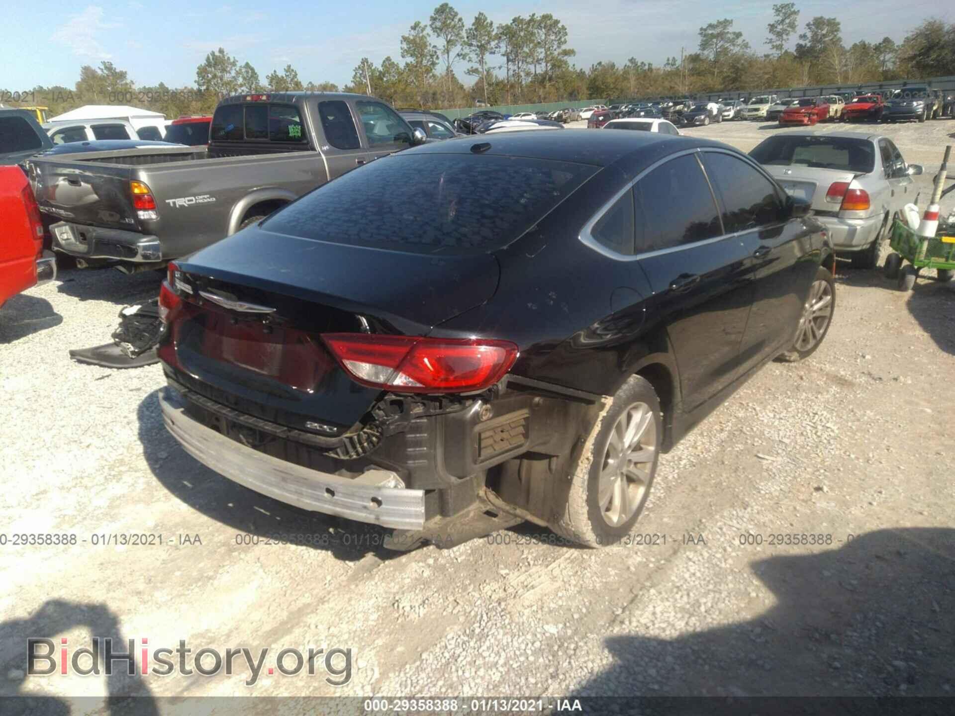 2016 CHRYSLER 200 - VIN: 1C3CCCAB9GN106678 - Фото 4