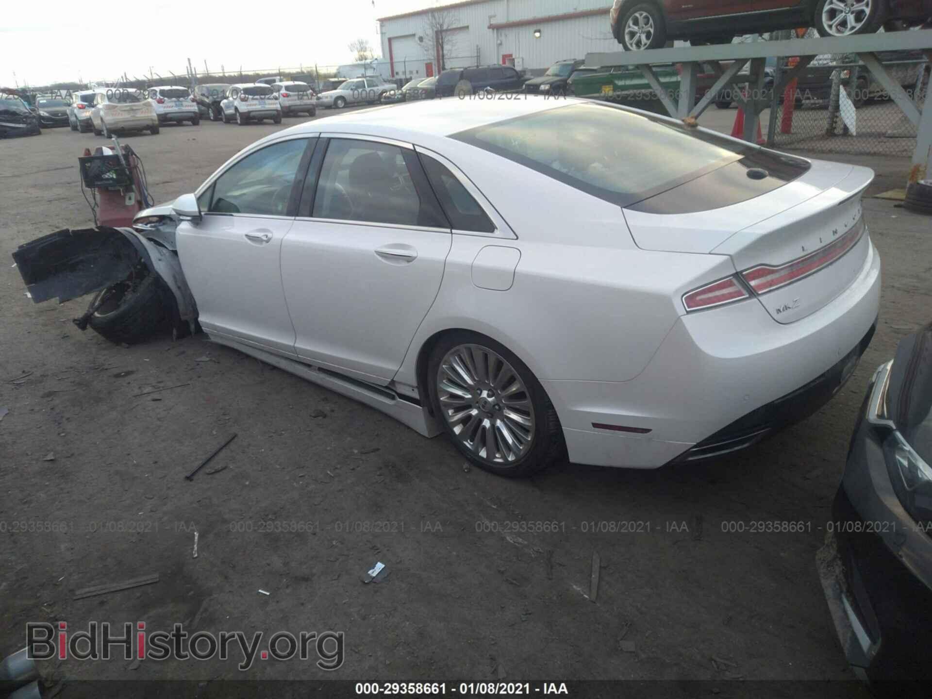 2013 LINCOLN MKZ - VIN: 3LN6L2GK1DR802434 - Фото 3
