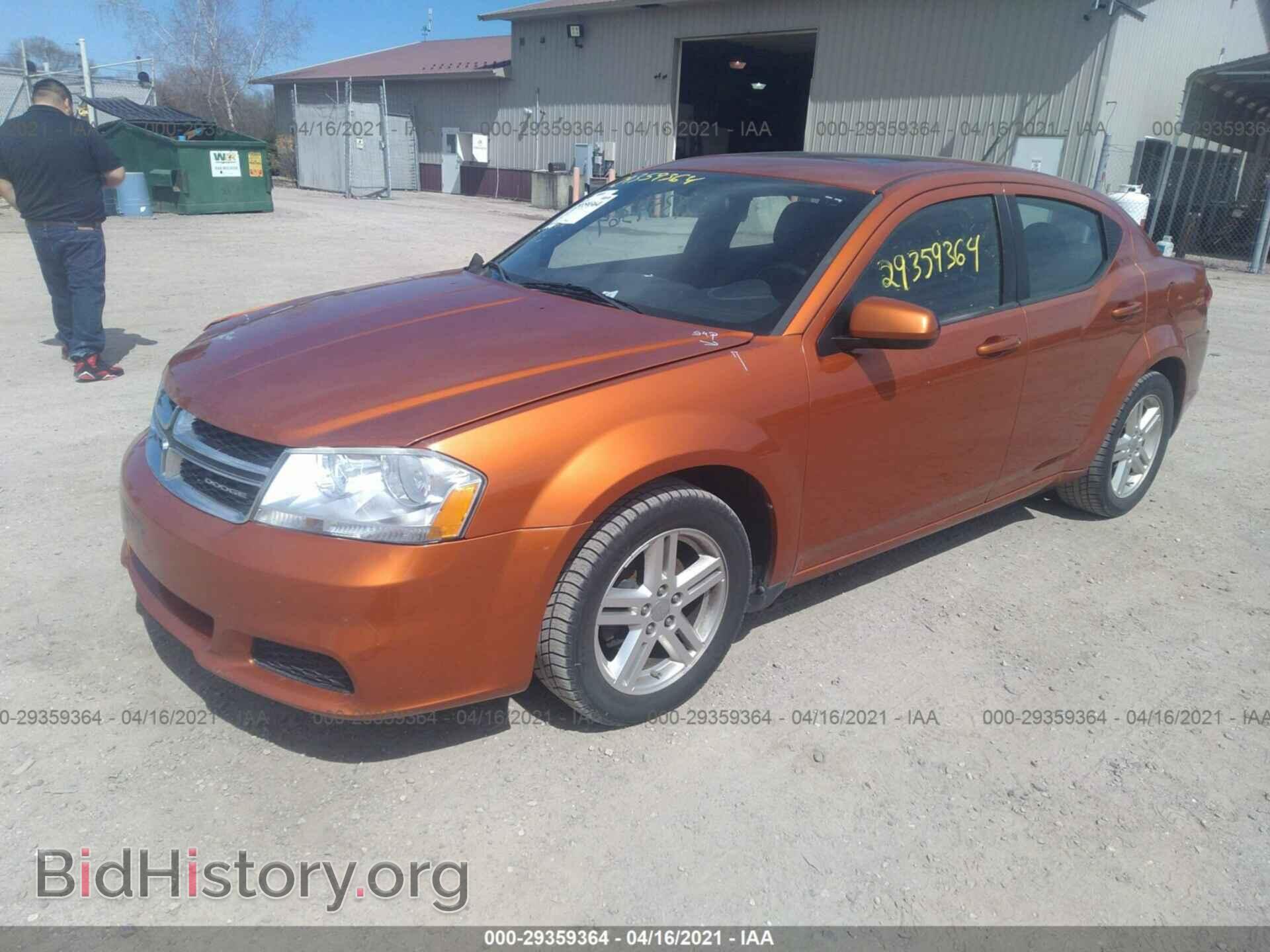 2011 DODGE AVENGER - VIN: 1B3BD1FB9BN575104 - Фото 2