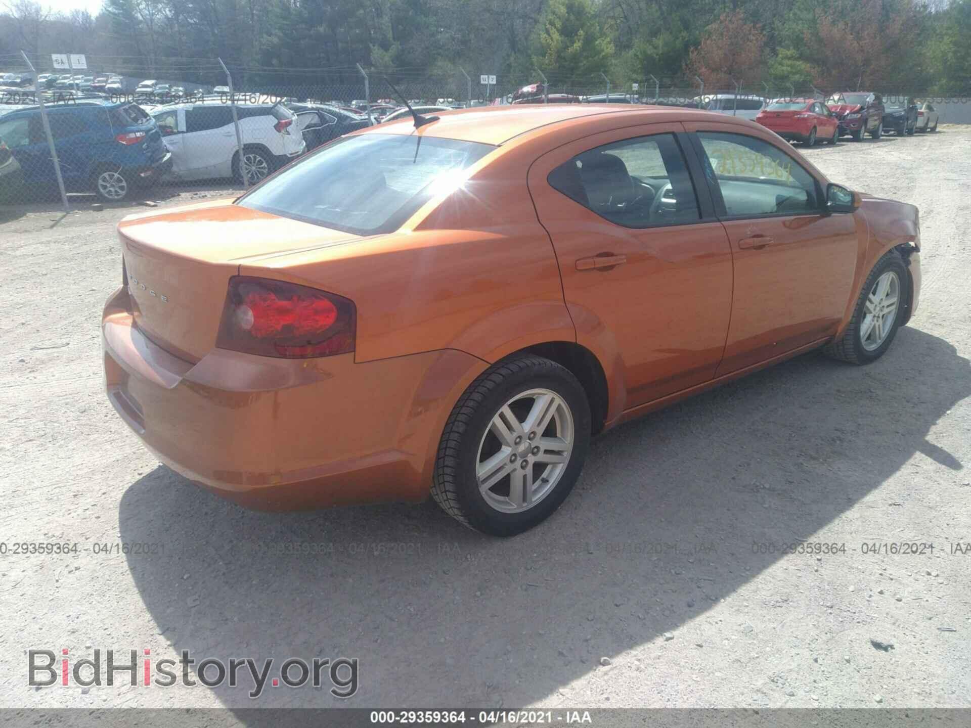 2011 DODGE AVENGER - VIN: 1B3BD1FB9BN575104 - Фото 4