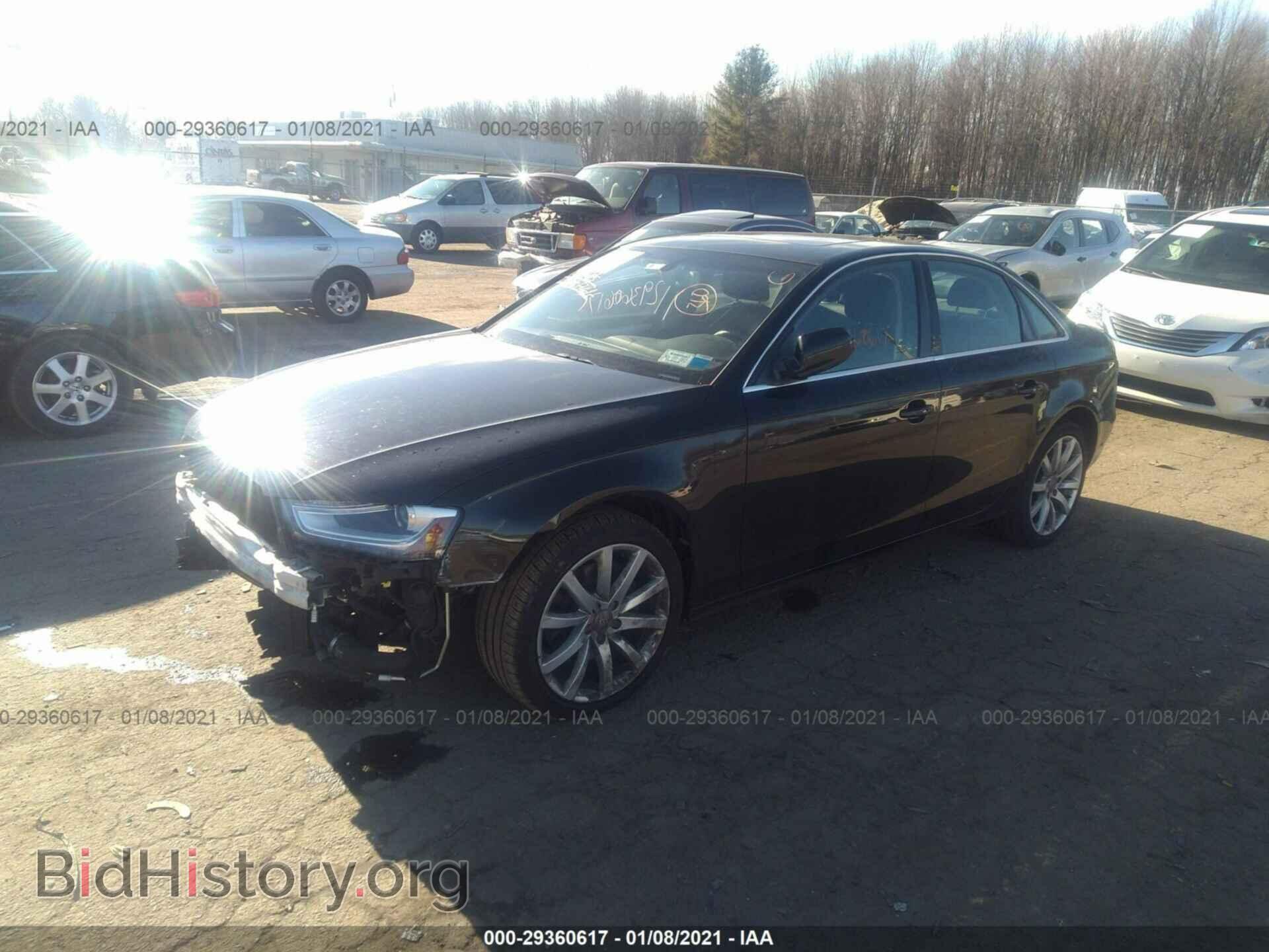 2013 AUDI A4 - VIN: WAUFFAFL2DN013080 - Photo 2