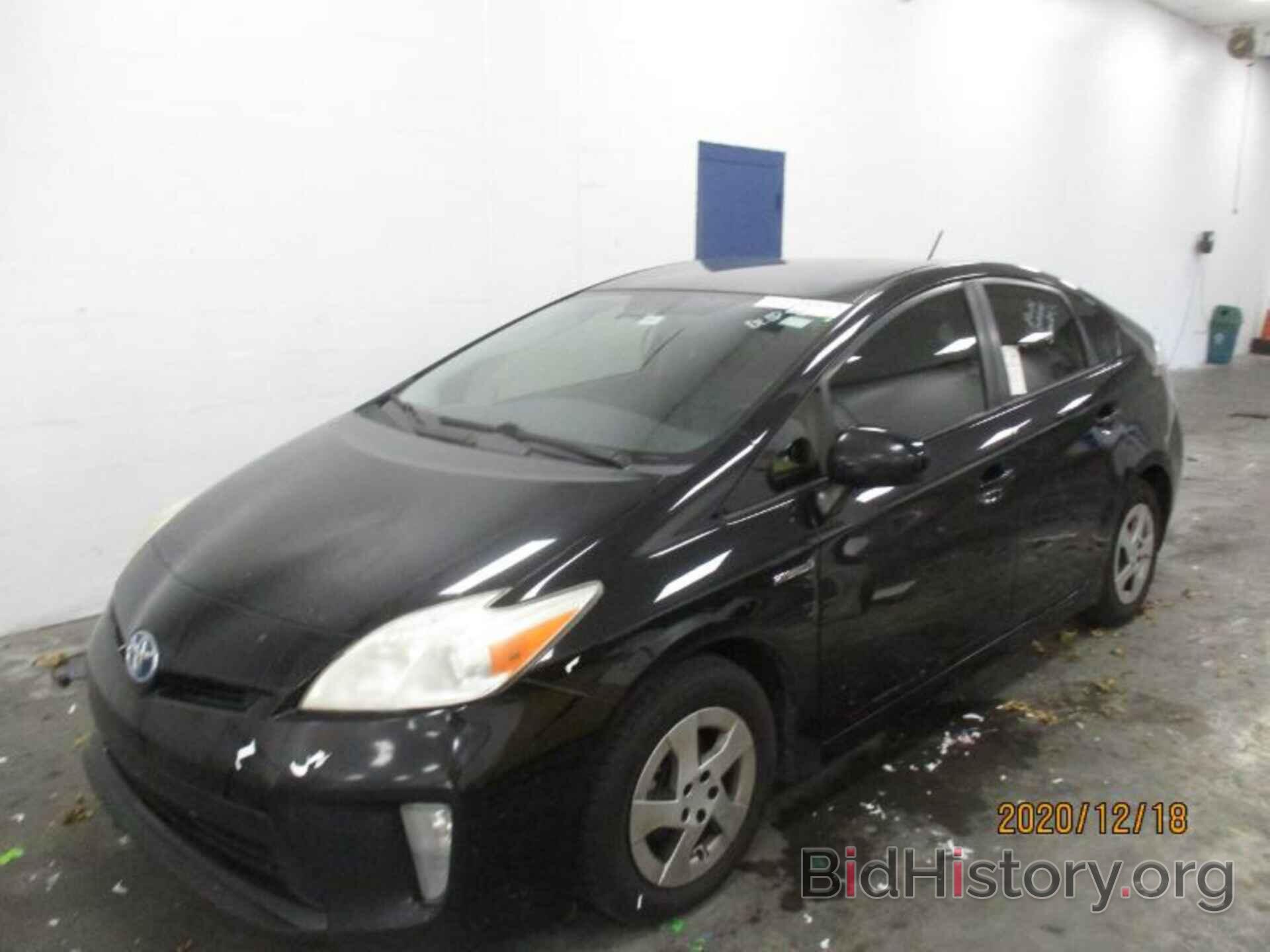 Photo JTDKN3DU6C5476138 - TOYOTA PRIUS 2012