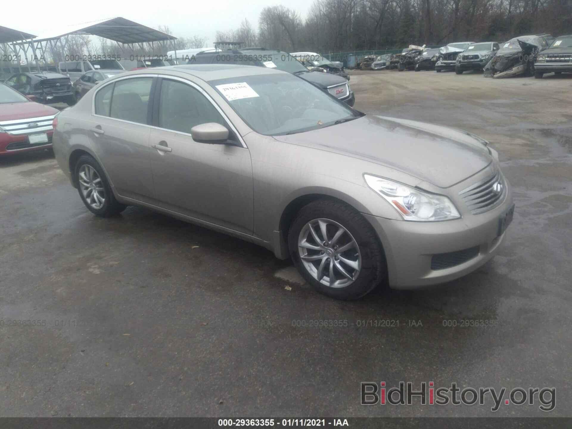 Фотография JNKCV61F89M354101 - INFINITI G37 SEDAN 2009