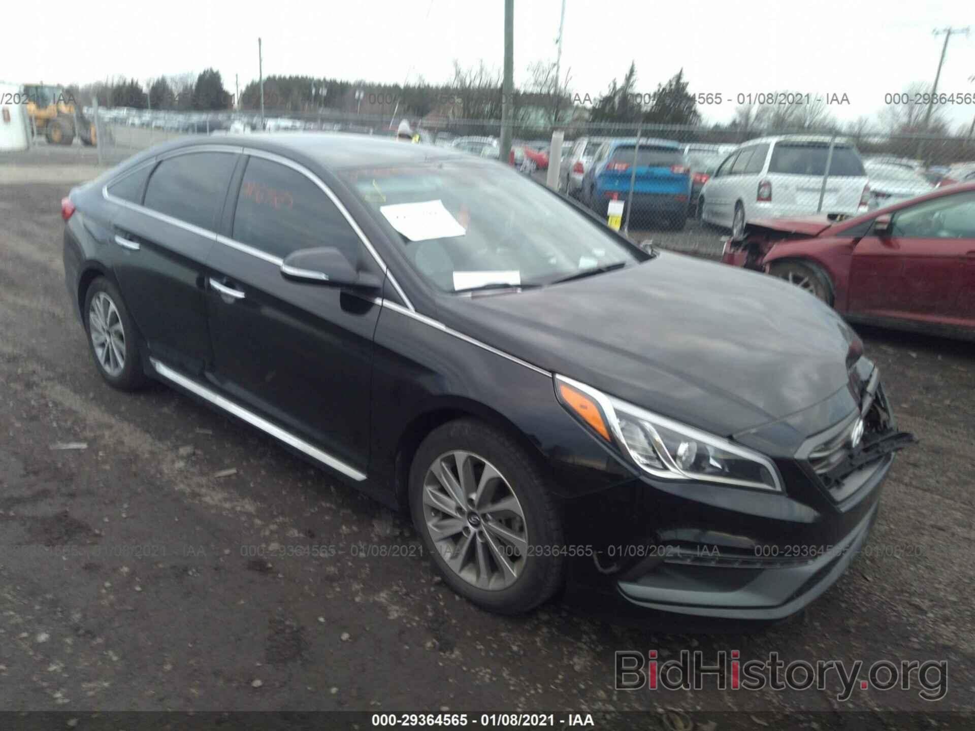 Photo 5NPE34AF0FH198551 - HYUNDAI SONATA 2015