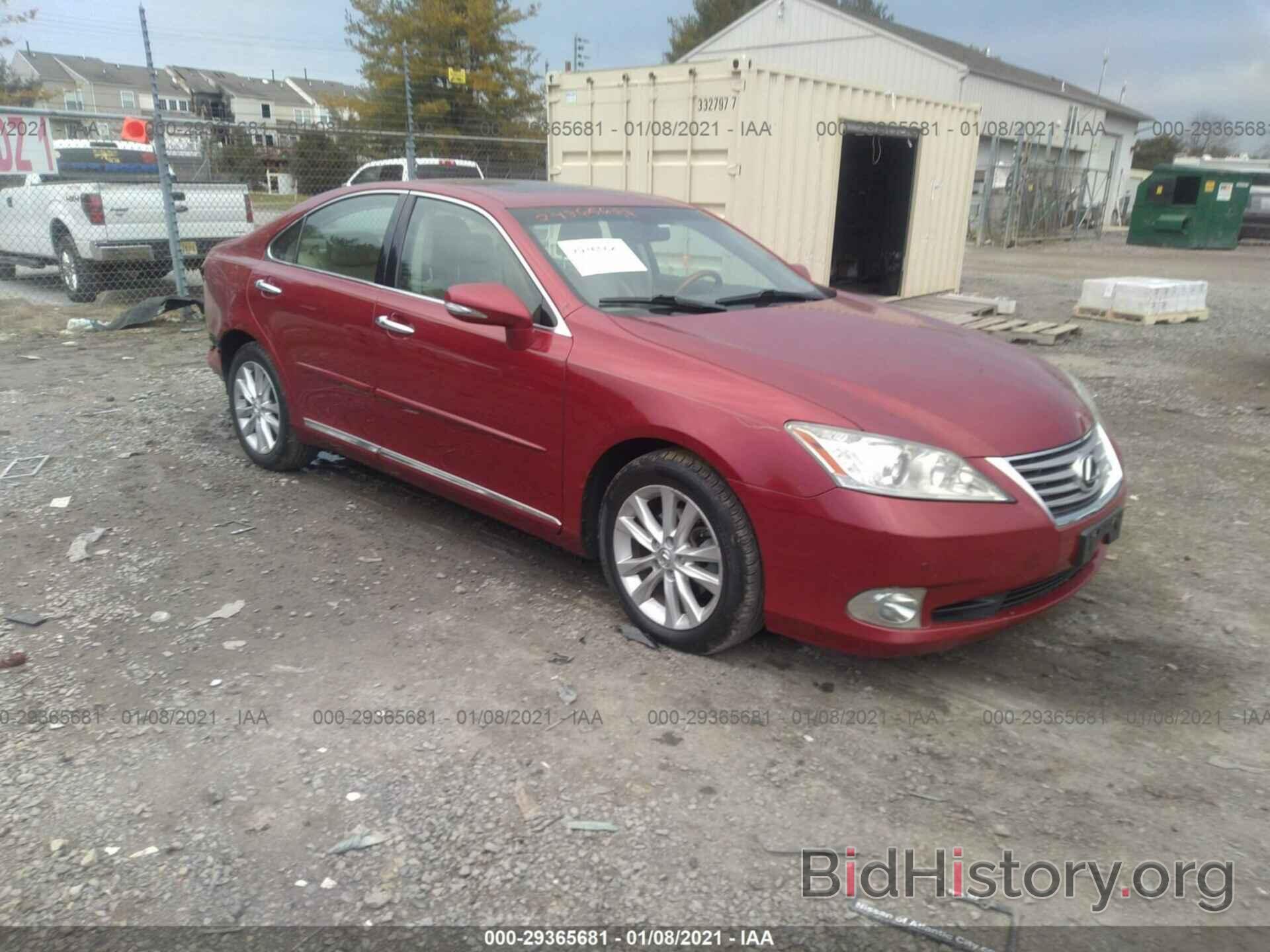 Photo JTHBK1EG1A2386799 - LEXUS ES 350 2010