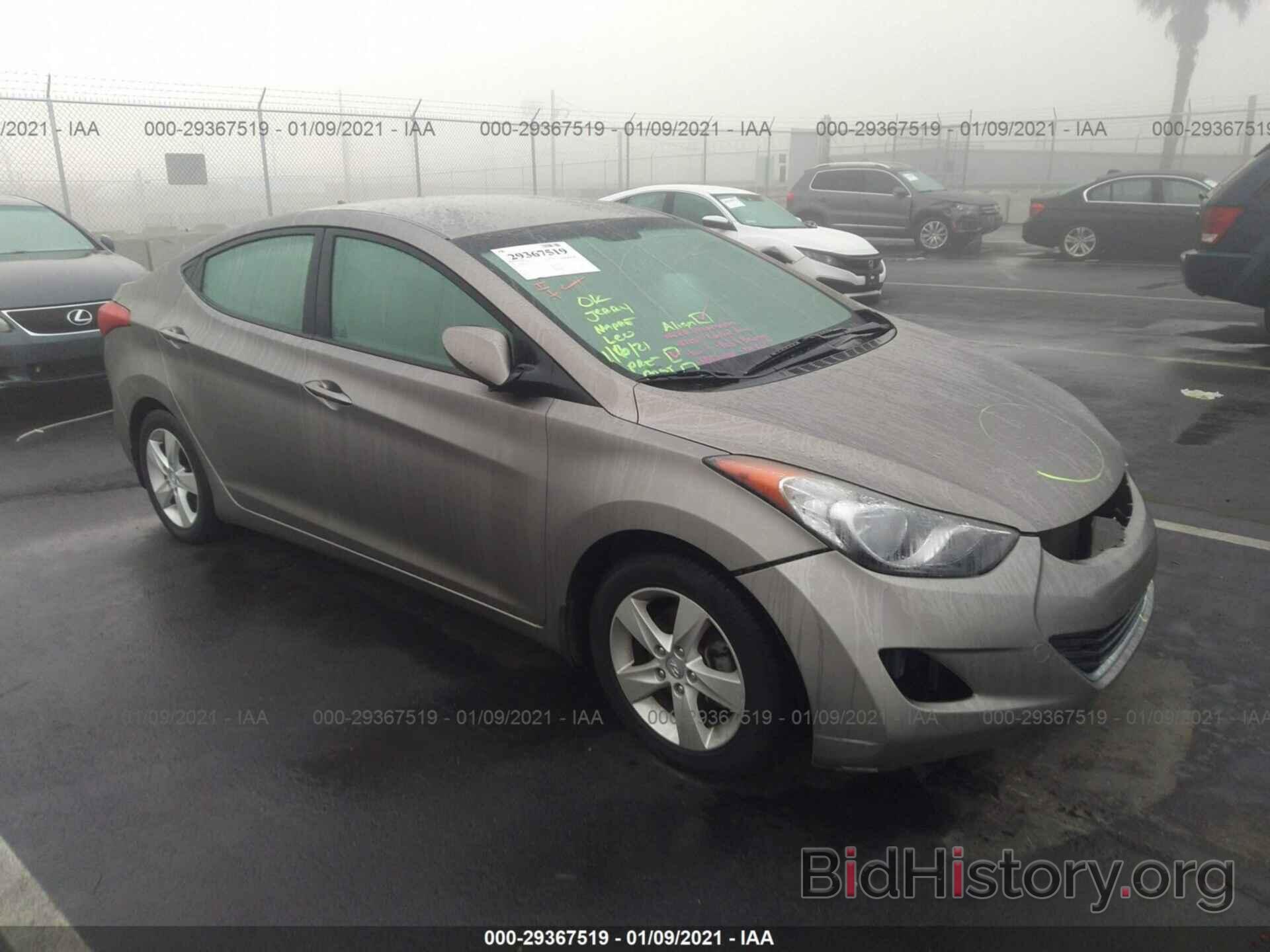 Photo 5NPDH4AE0DH151960 - HYUNDAI ELANTRA 2013