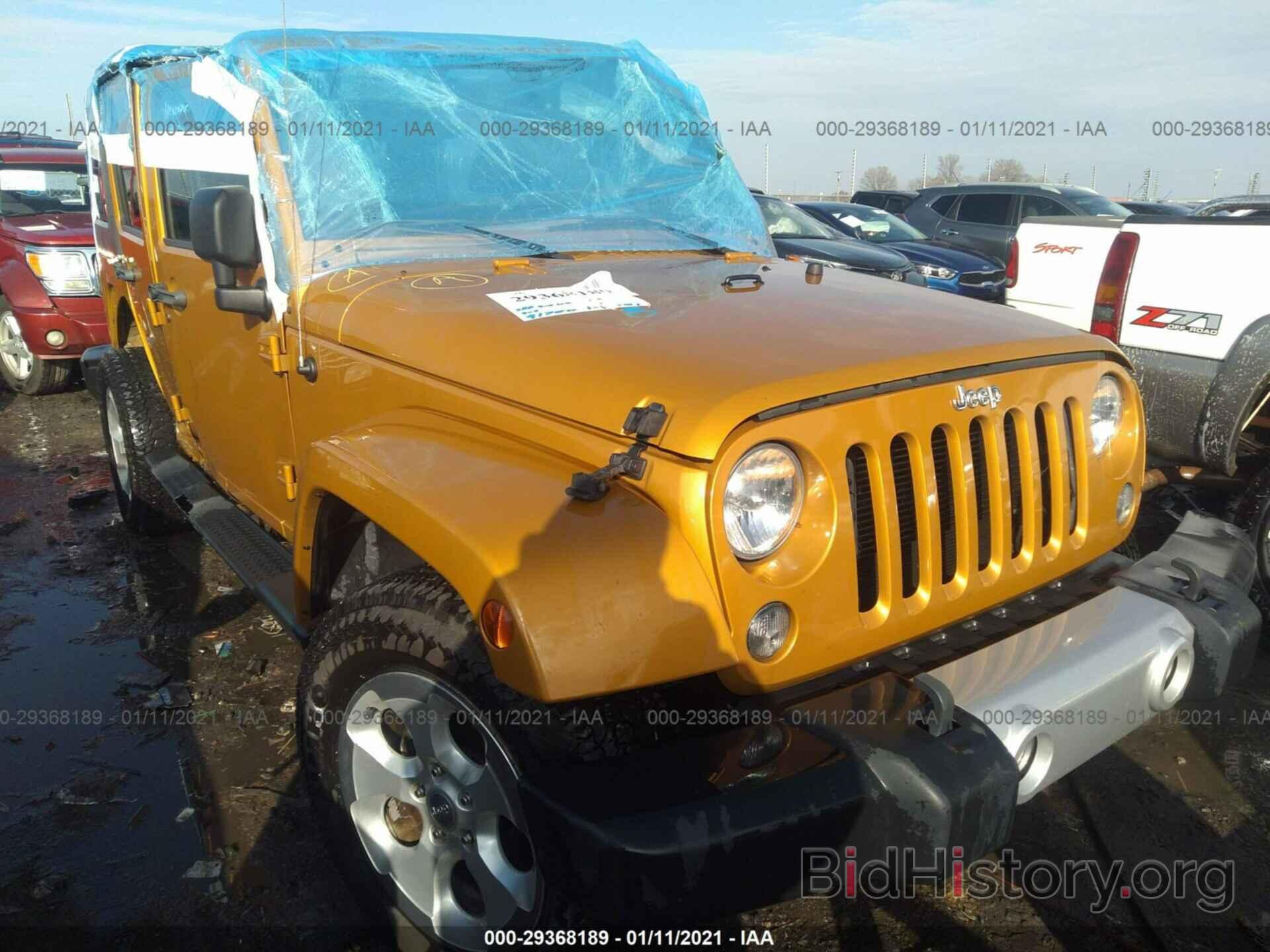 Photo 1C4HJWEG7EL195996 - JEEP WRANGLER UNLIMITED 2014