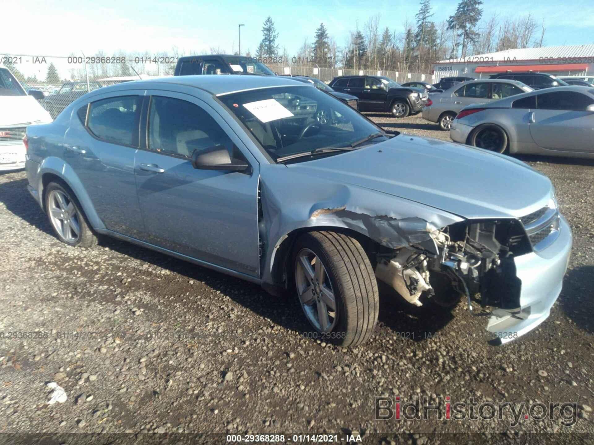 Photo 1C3CDZAB8DN661519 - DODGE AVENGER 2013