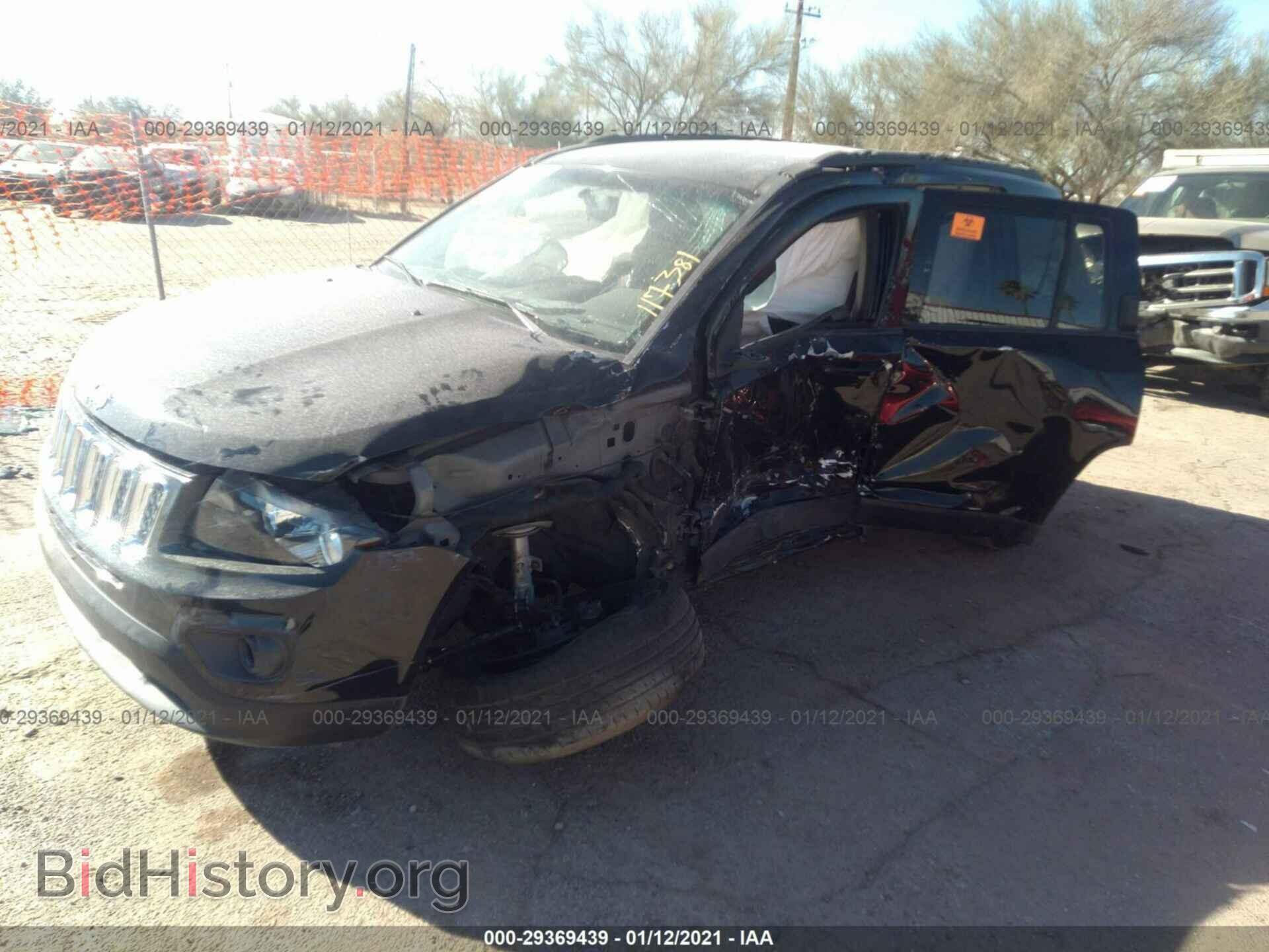 2017 JEEP COMPASS - VIN: 1C4NJCEA4HD117381 - Фото 2